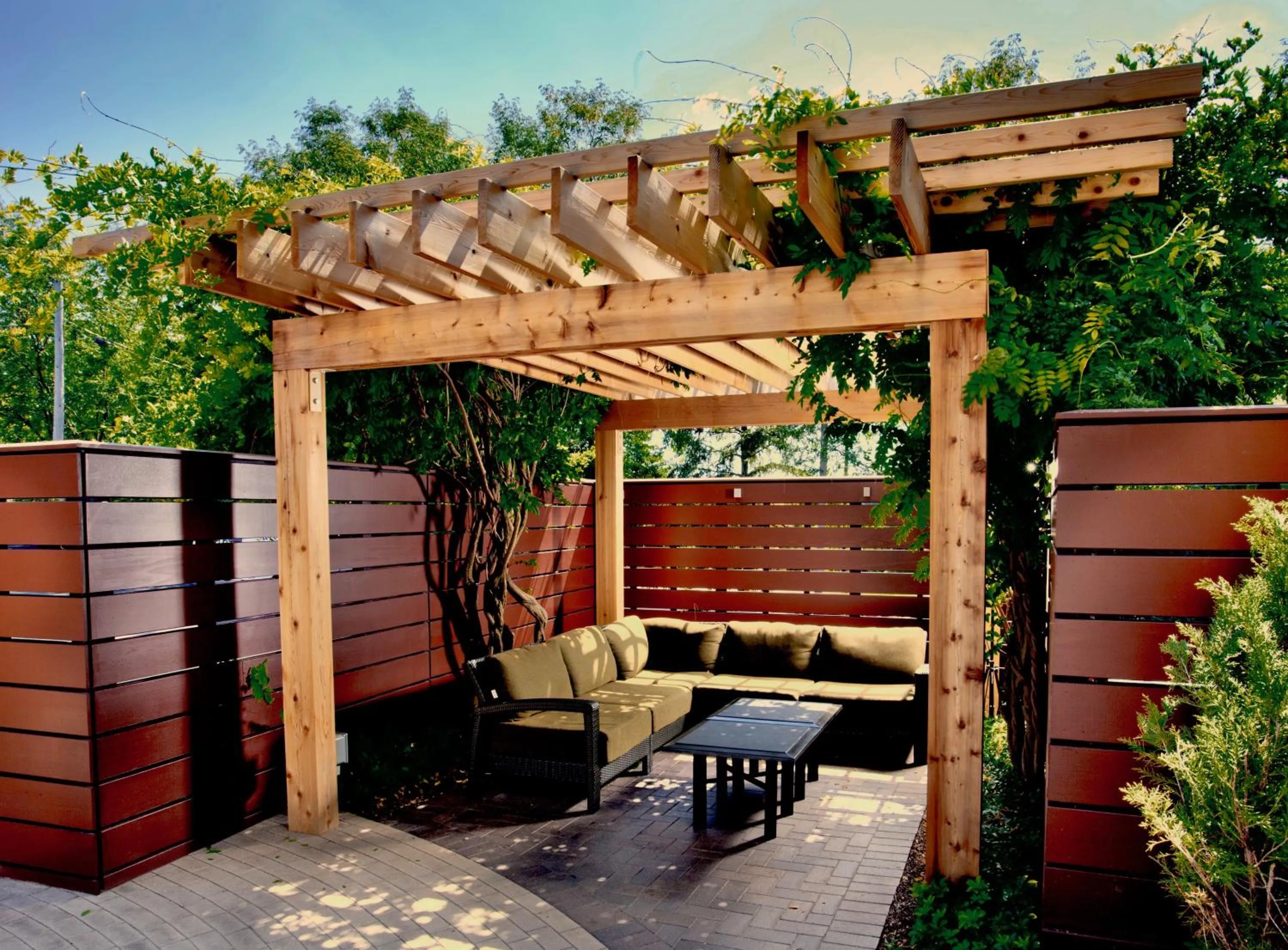 Patio in Weber's Hotel & Restaurant