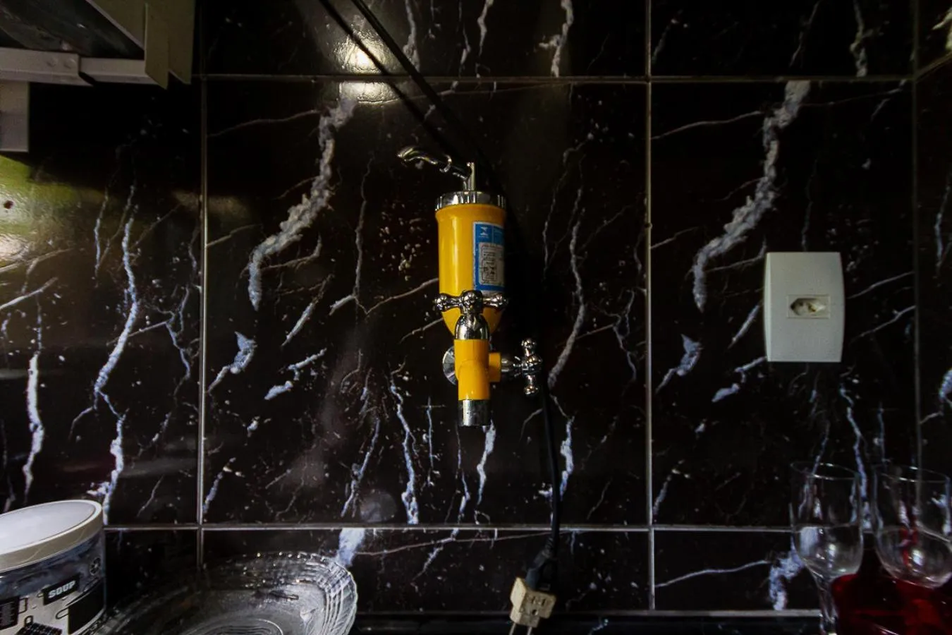 Kitchen or kitchenette in Barra da Tijuca Guest Houses