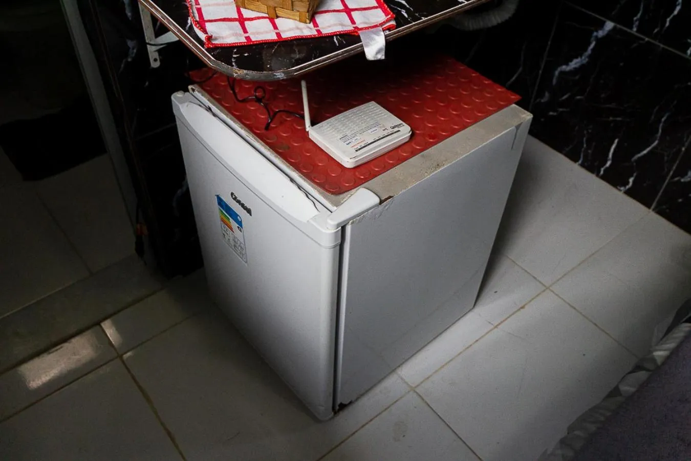 Kitchen or kitchenette in Barra da Tijuca Guest Houses