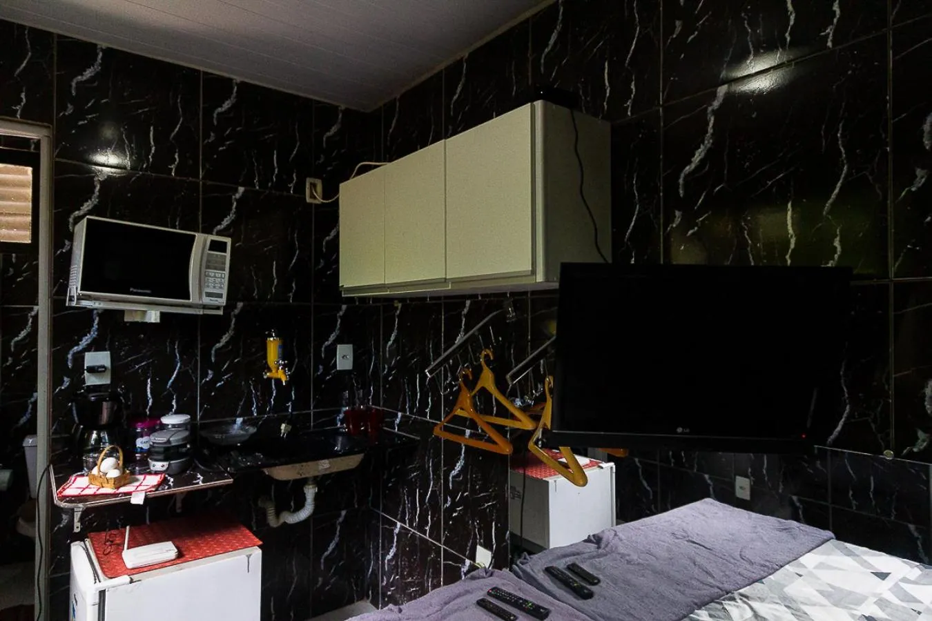 TV and multimedia, Bed in Barra da Tijuca Guest Houses