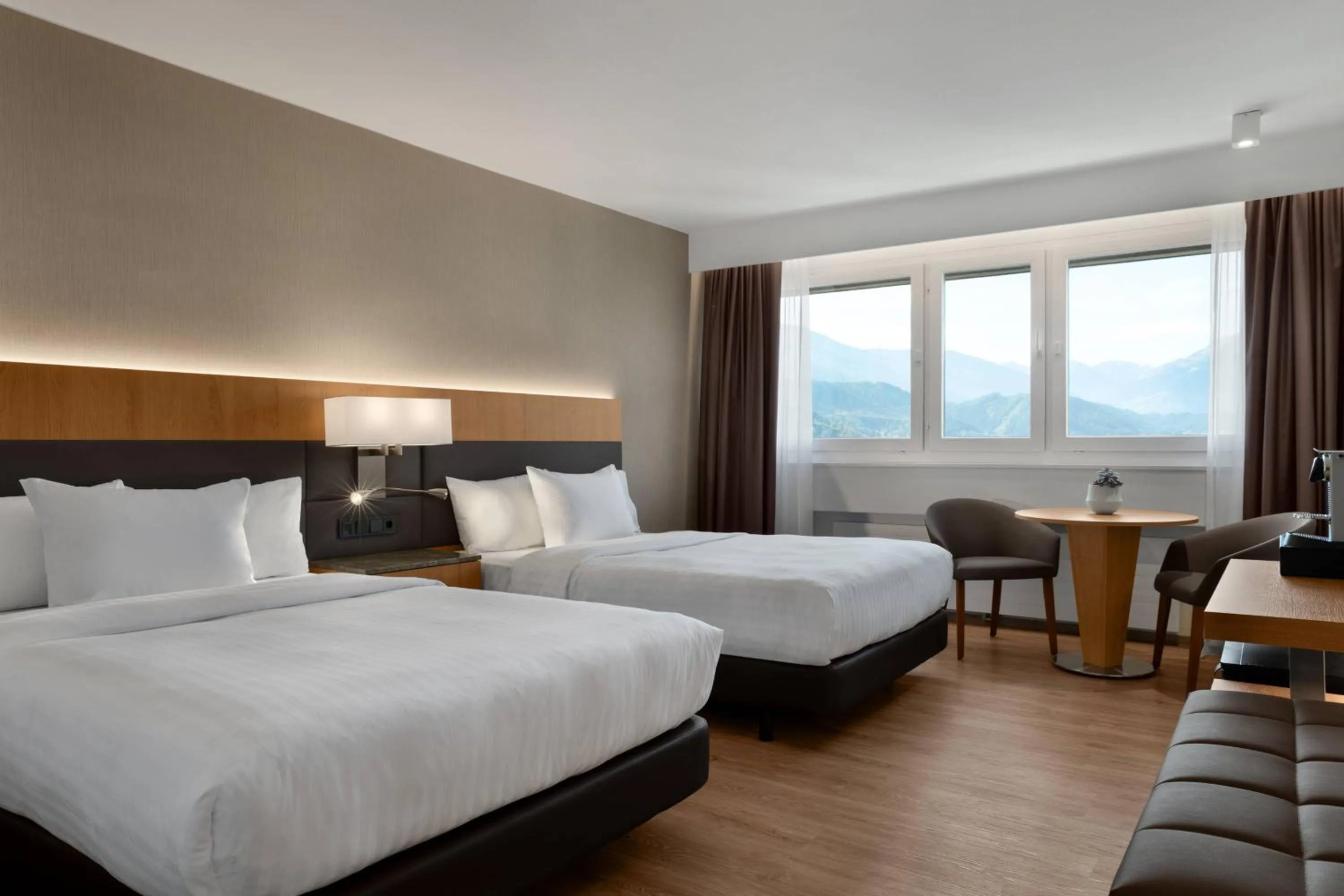 Photo of the whole room, Bed in AC Hotel by Marriott Innsbruck