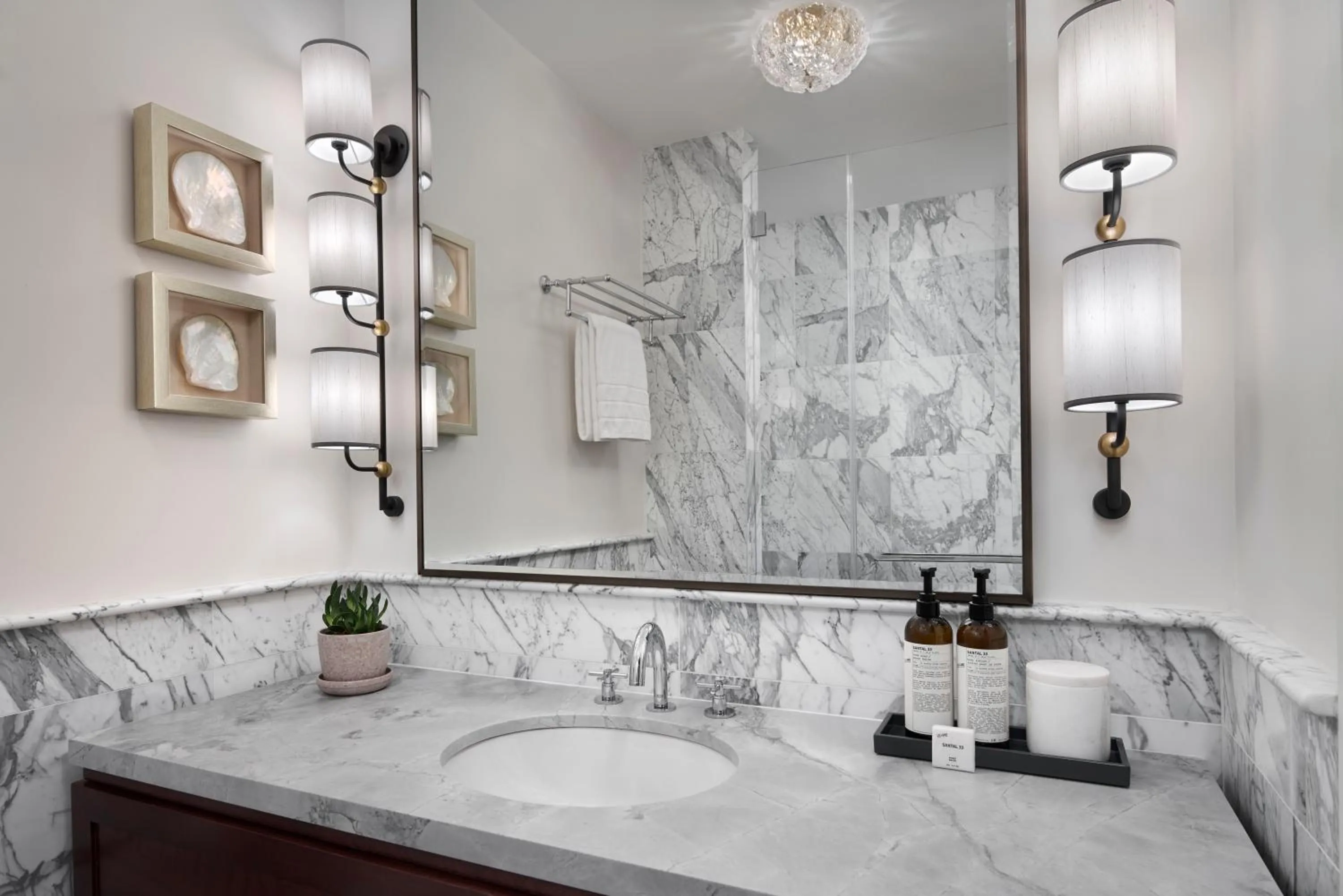 Bathroom in The Wall Street Hotel New York City