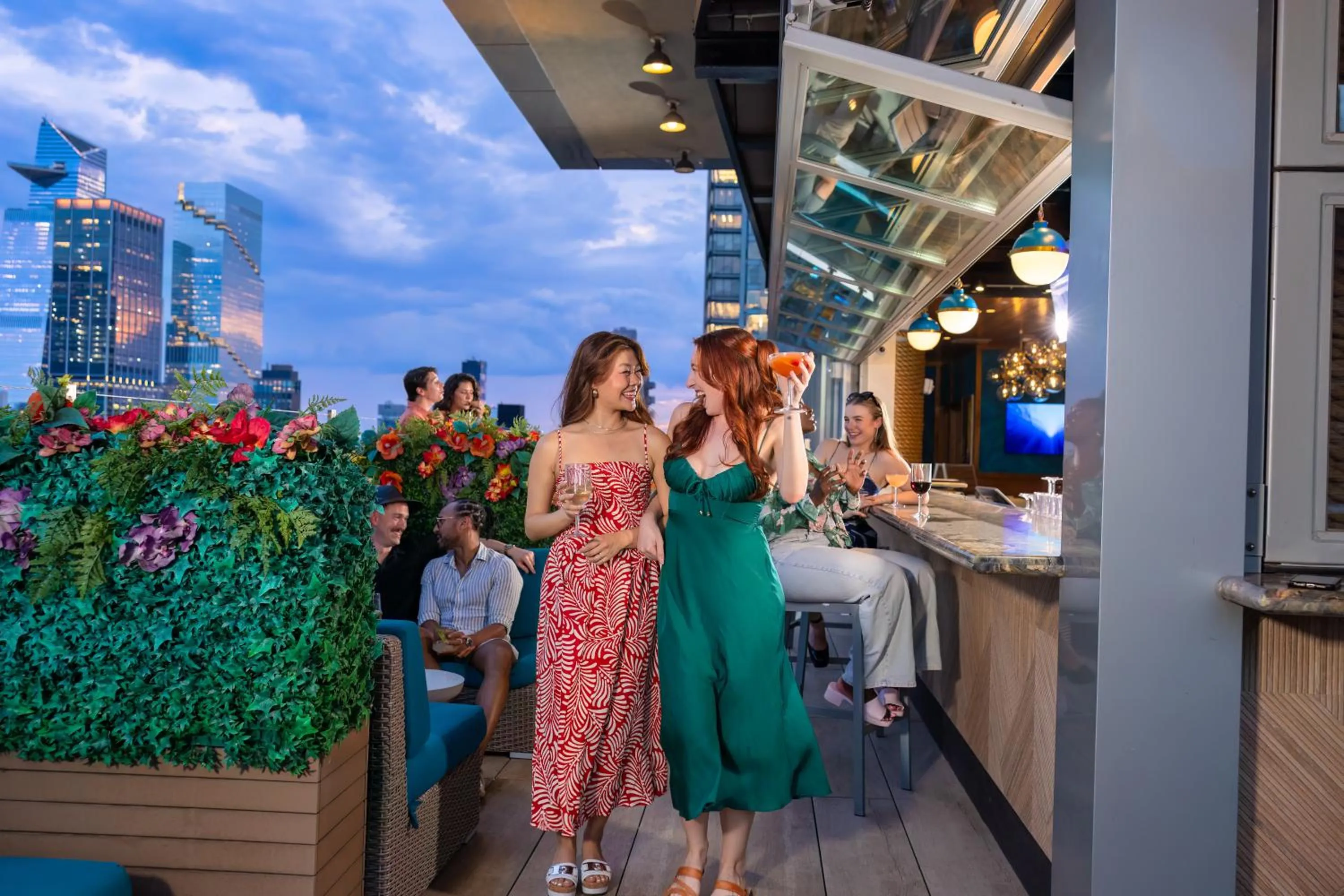 Lounge or bar in Margaritaville Resort Times Square