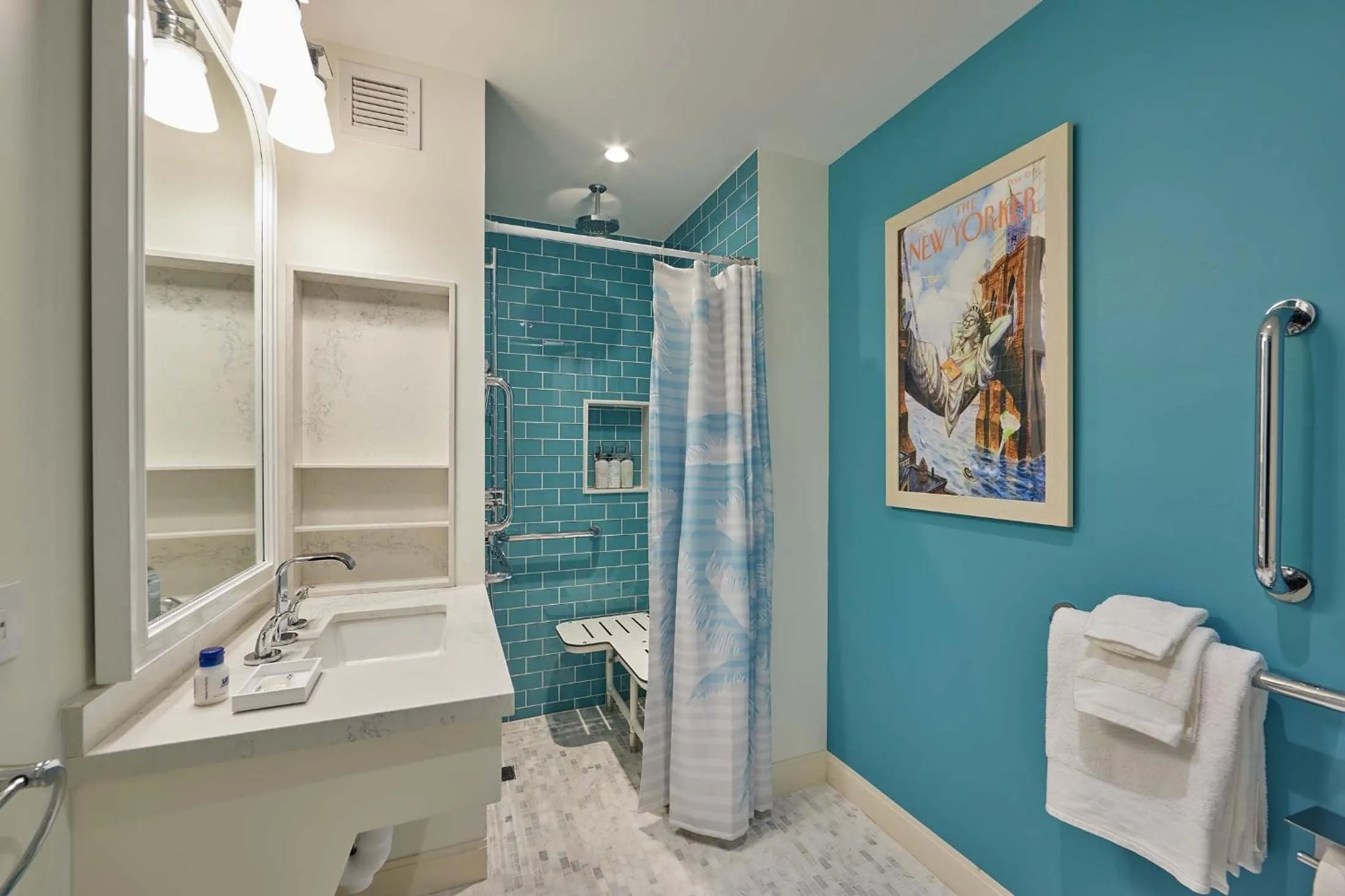 Bathroom in Margaritaville Resort Times Square