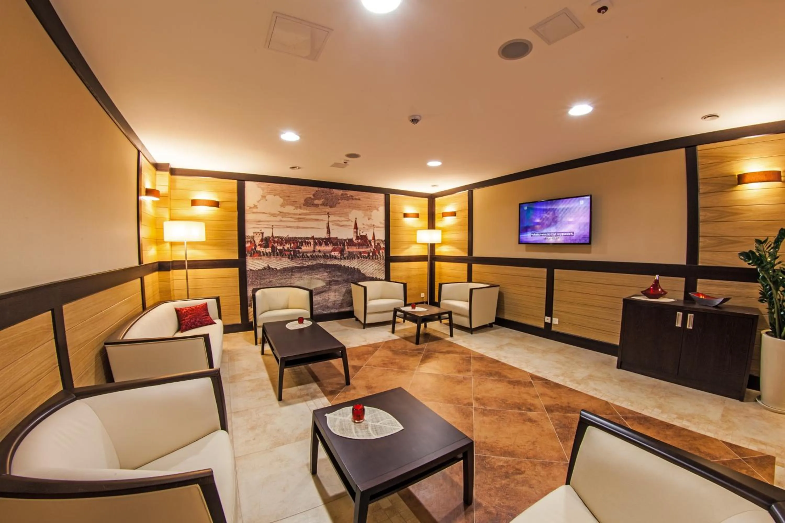 Lobby or reception in Hotel Skarbek