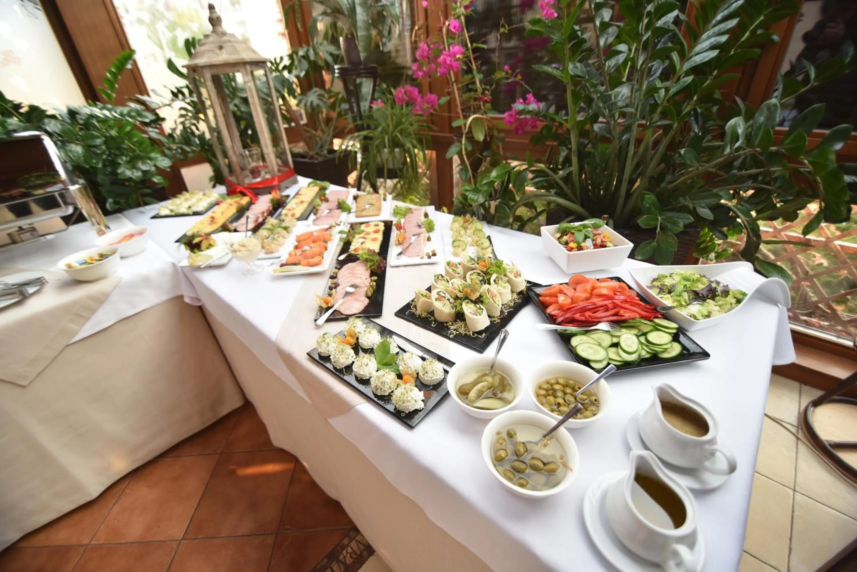 Buffet breakfast in Hotel Skarbek