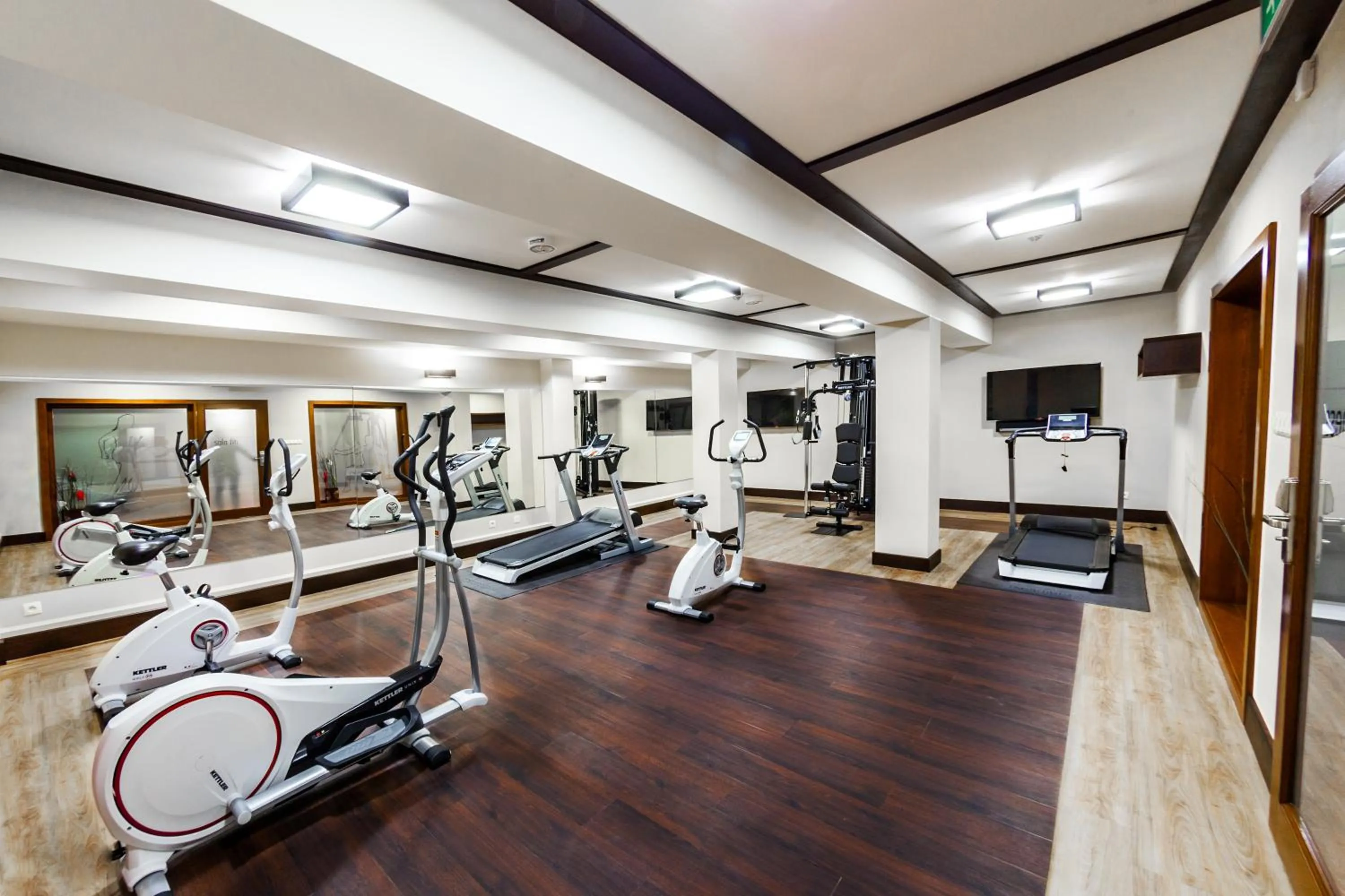 Fitness centre/facilities in Hotel Skarbek