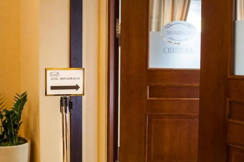 Lobby or reception in Hotel Skarbek