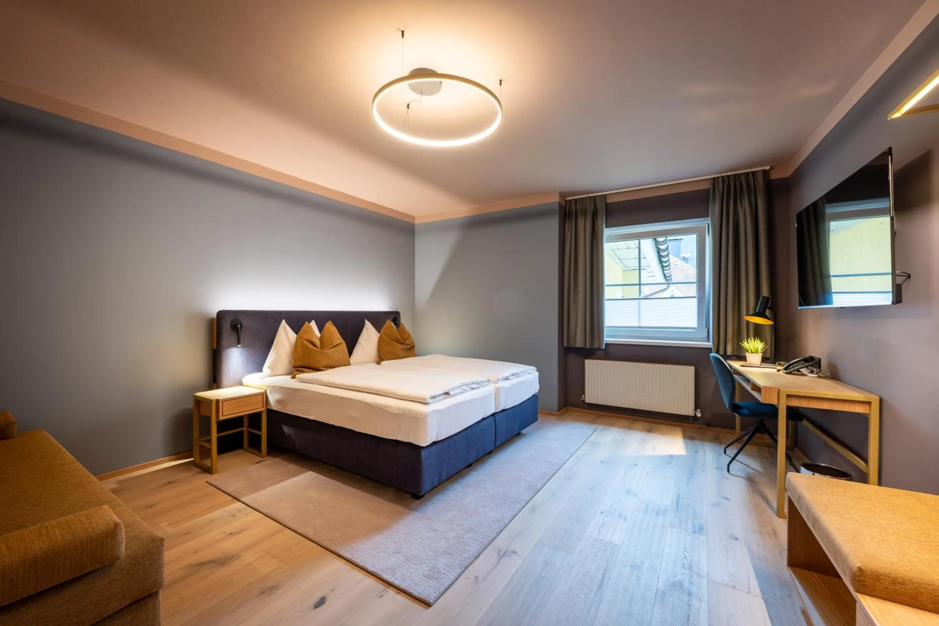 Bed in Hotel Zum Mohren