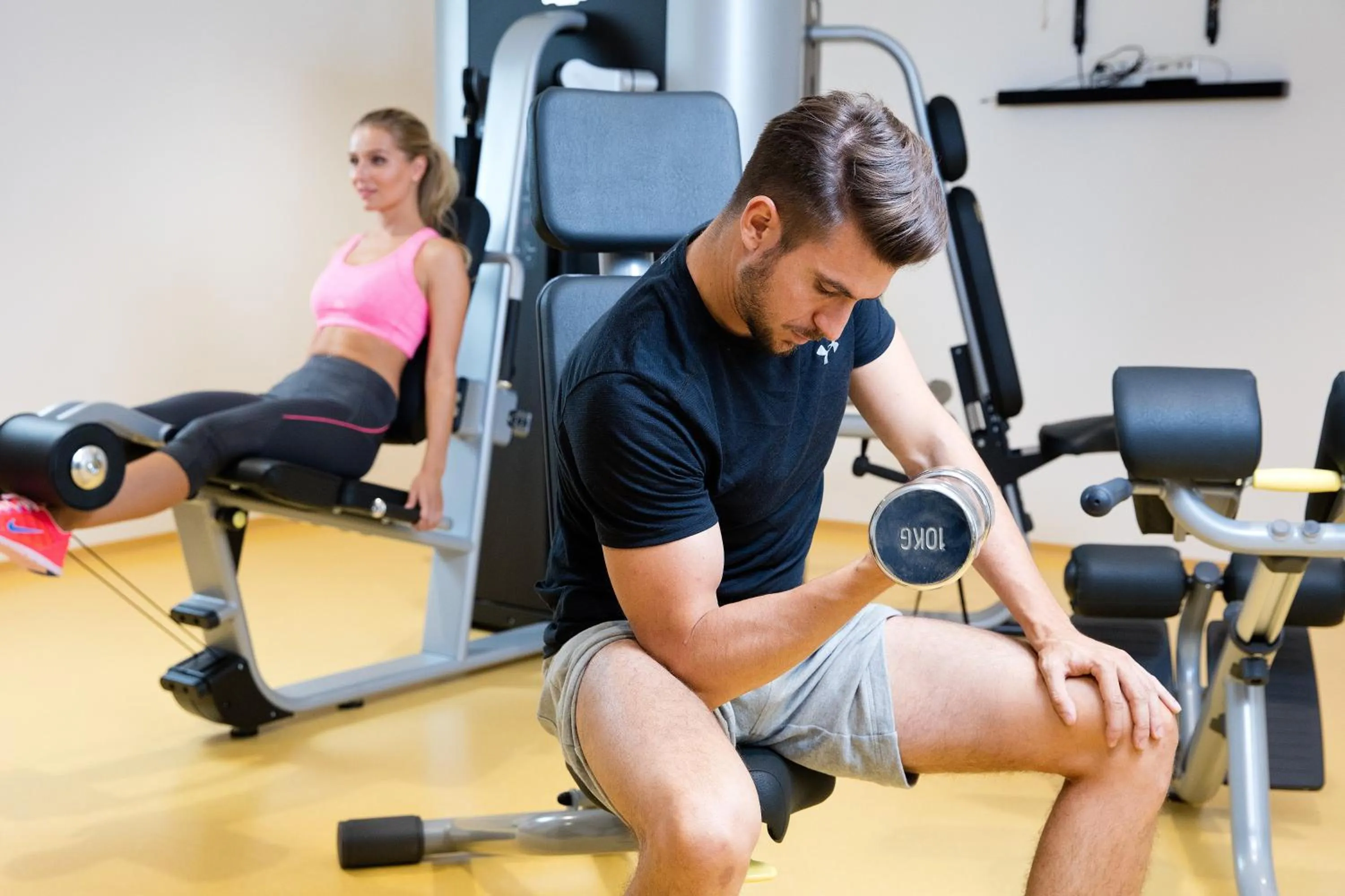 Fitness centre/facilities in Hotel Zum Mohren