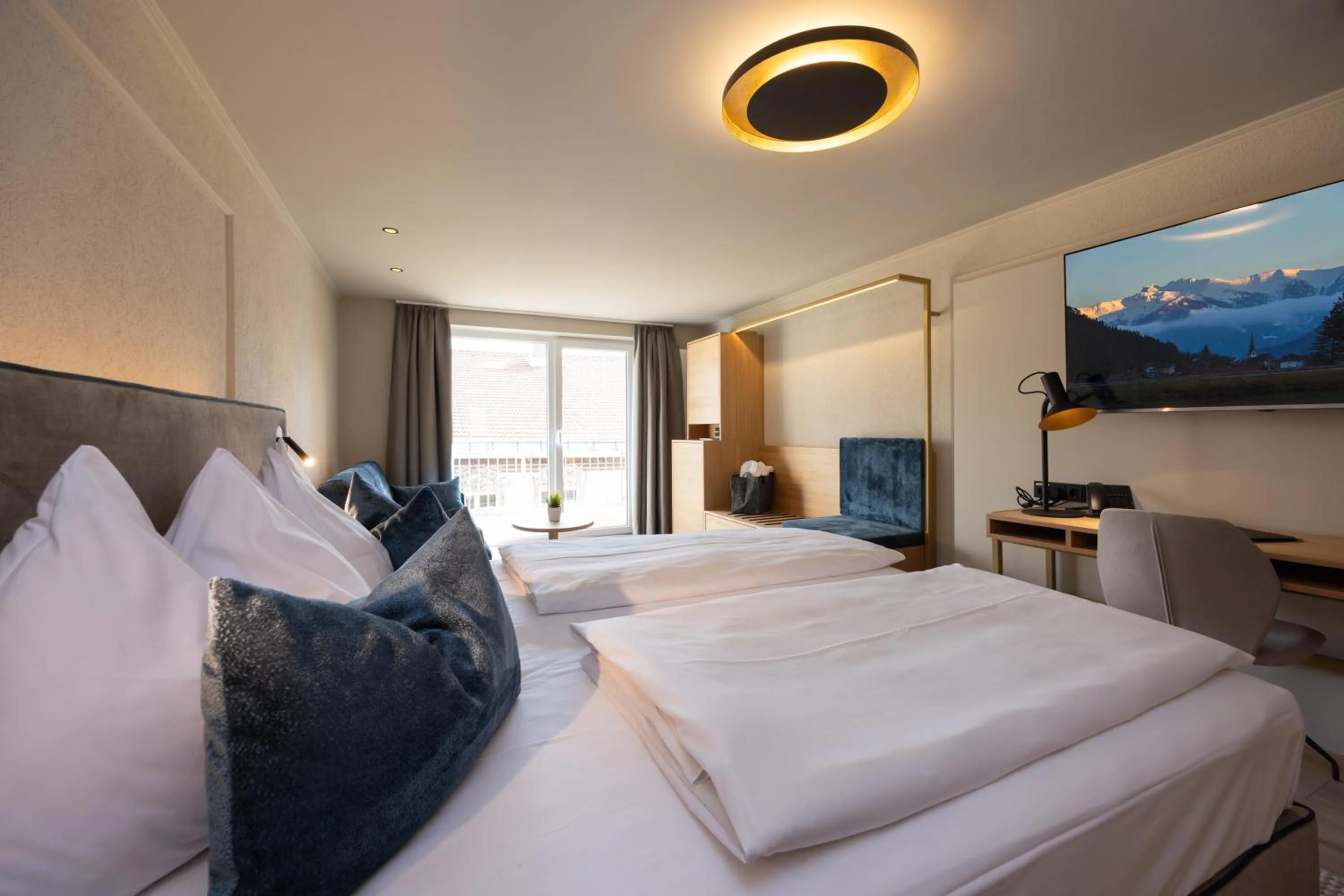 Bed in Hotel Zum Mohren