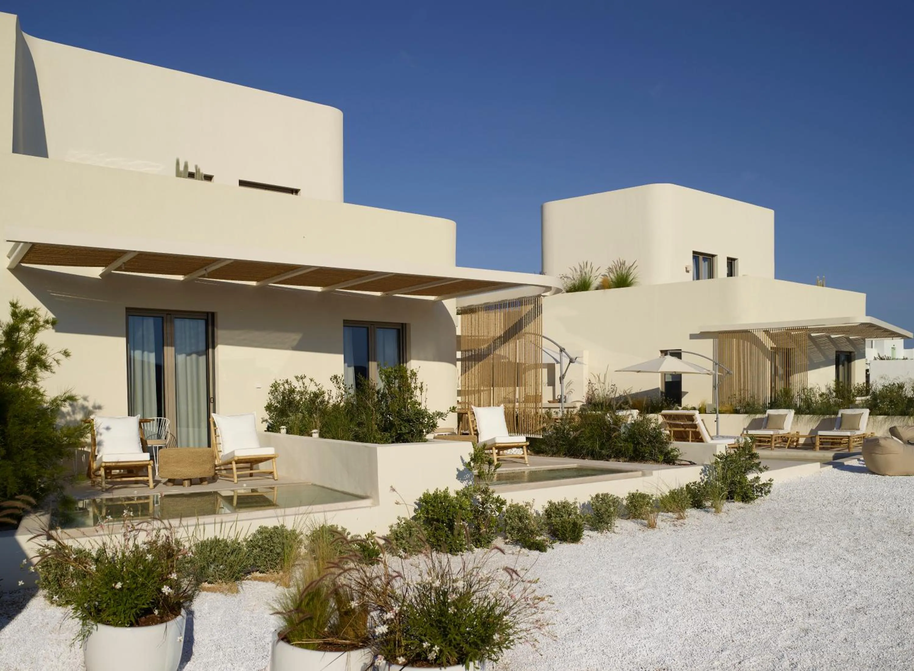 Property building in White Pebble Suites