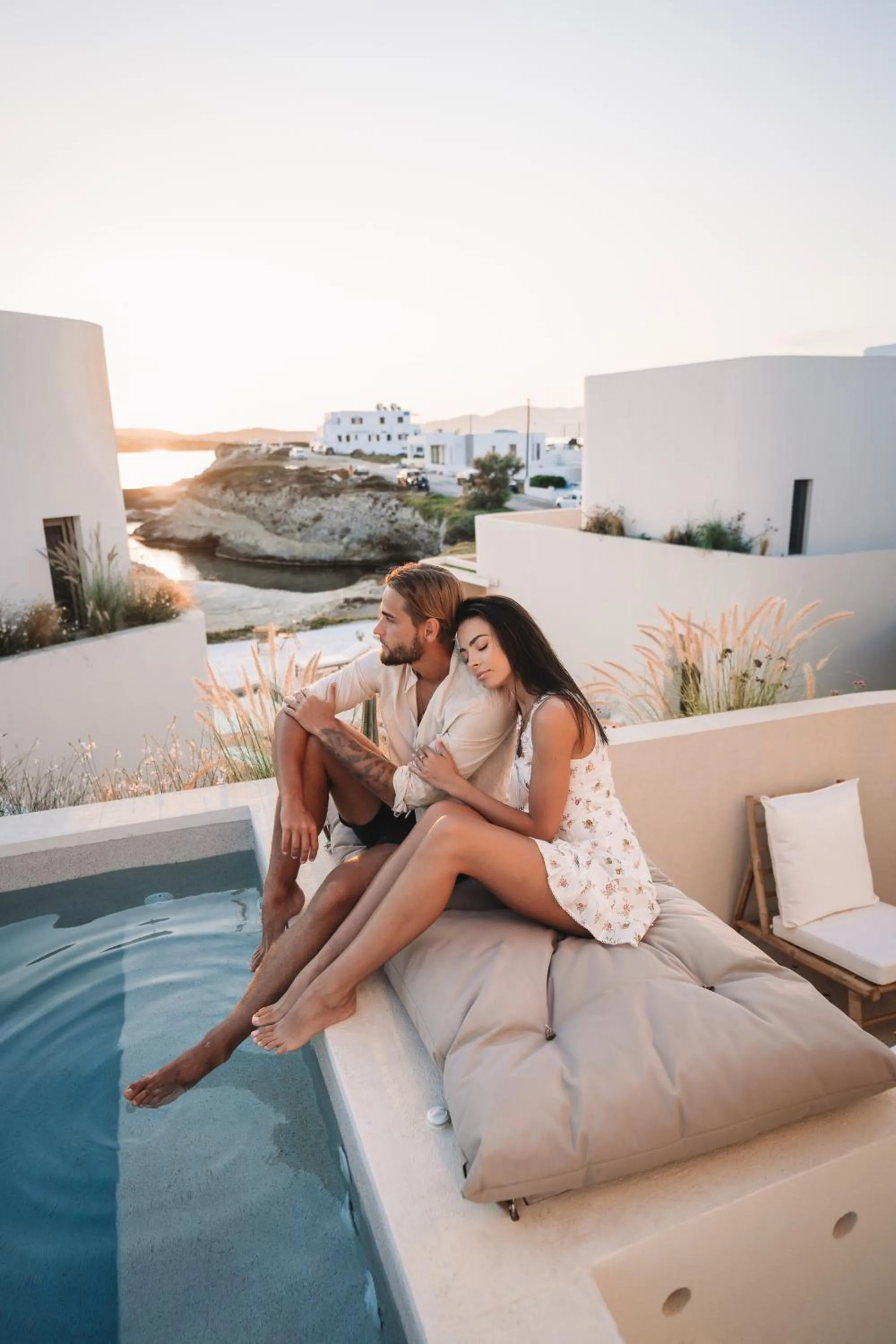 Sea view in White Pebble Suites