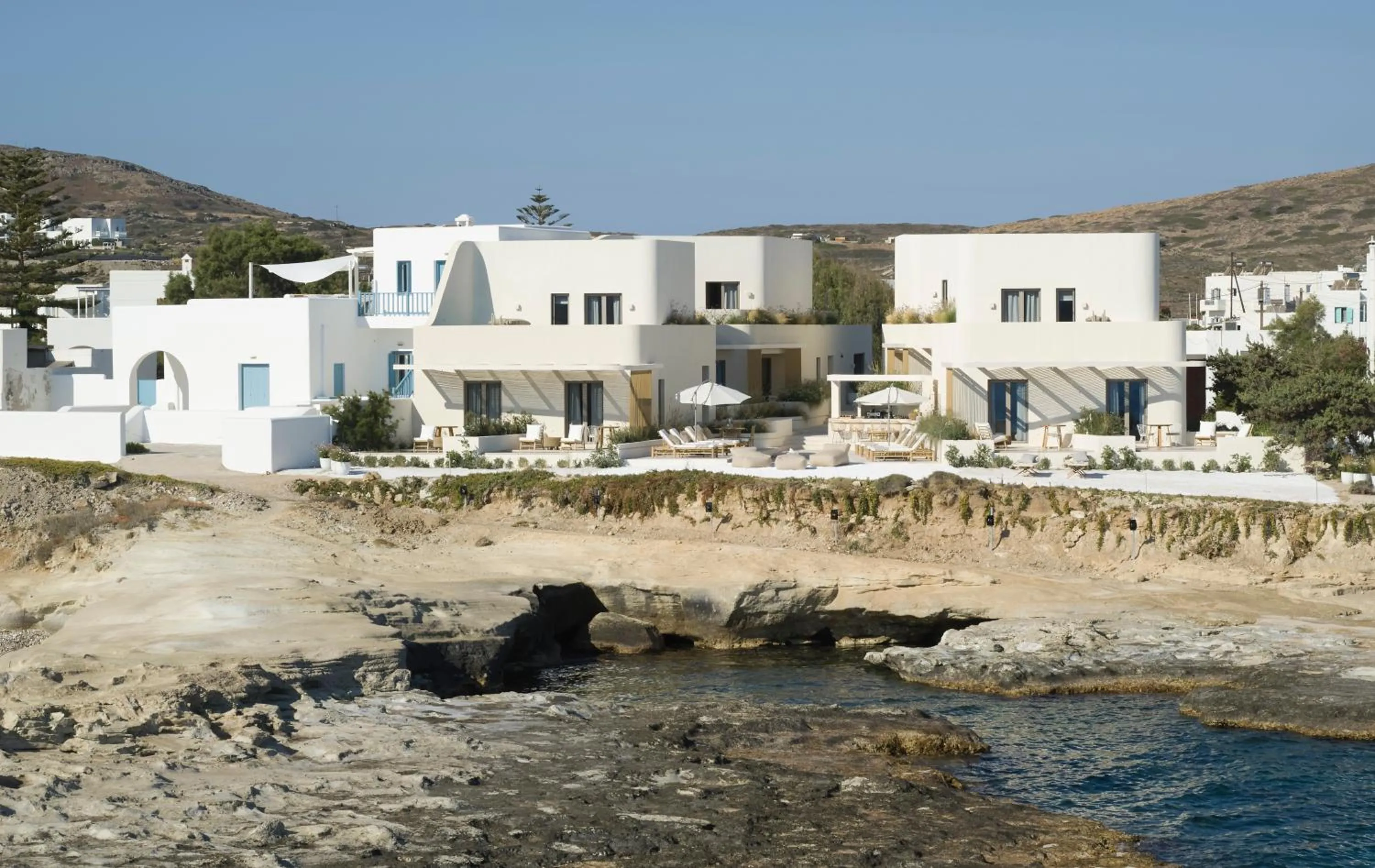 Property building in White Pebble Suites