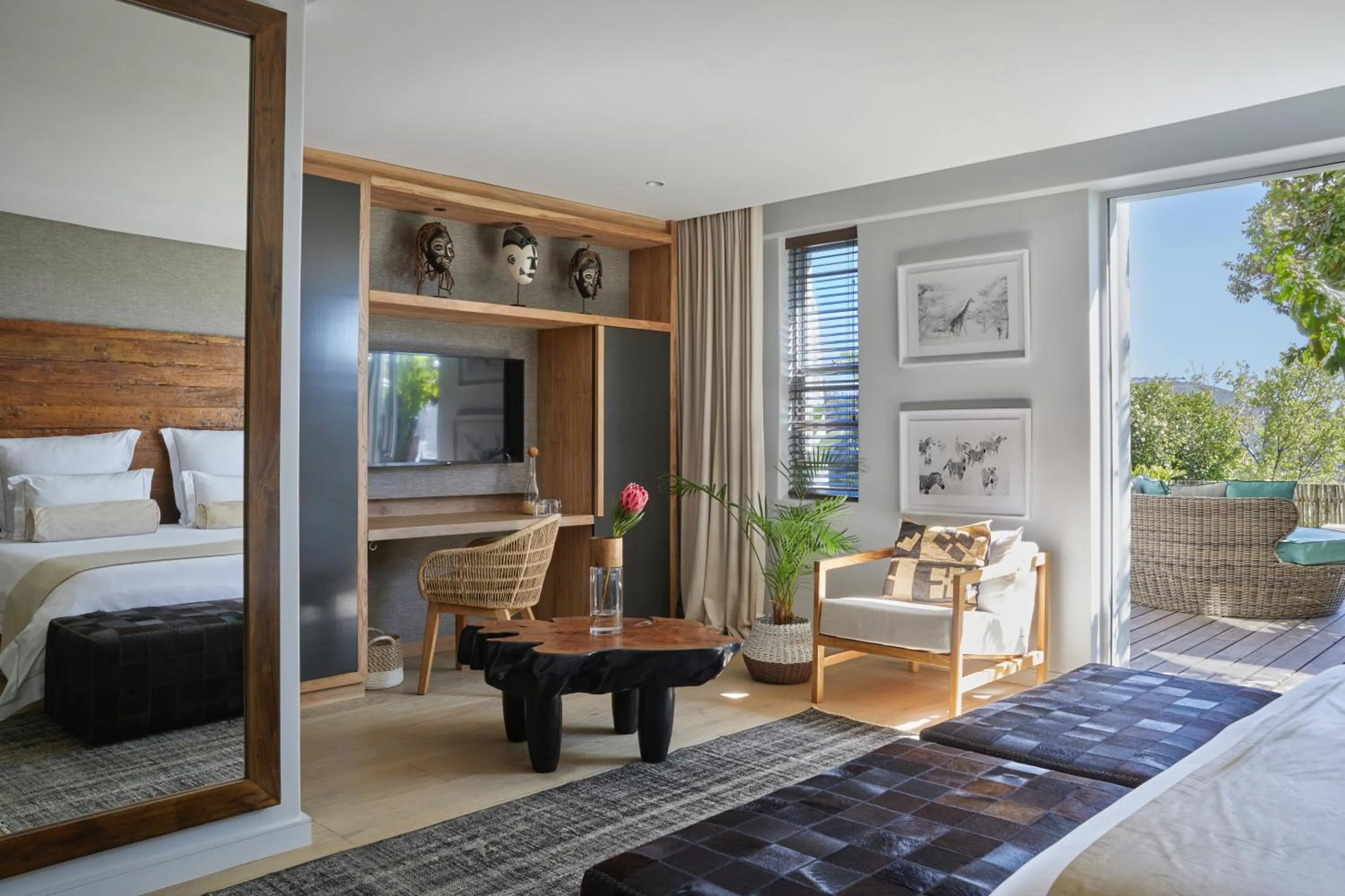 Bedroom, Bed in Atzaró Cape Town