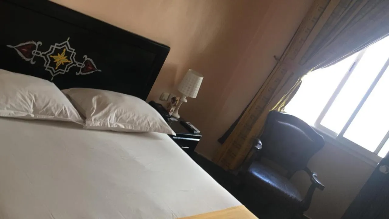 Bed in Hôtel Texuda