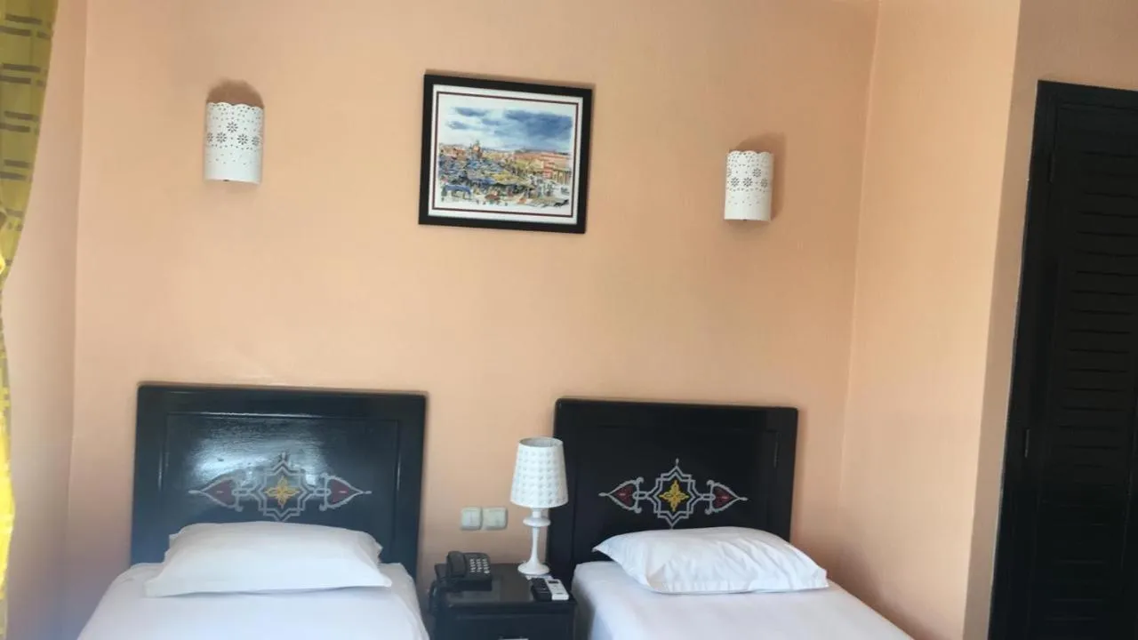 Bed in Hôtel Texuda