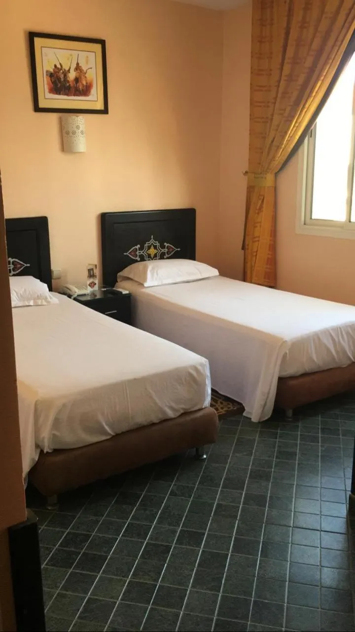 Bed in Hôtel Texuda