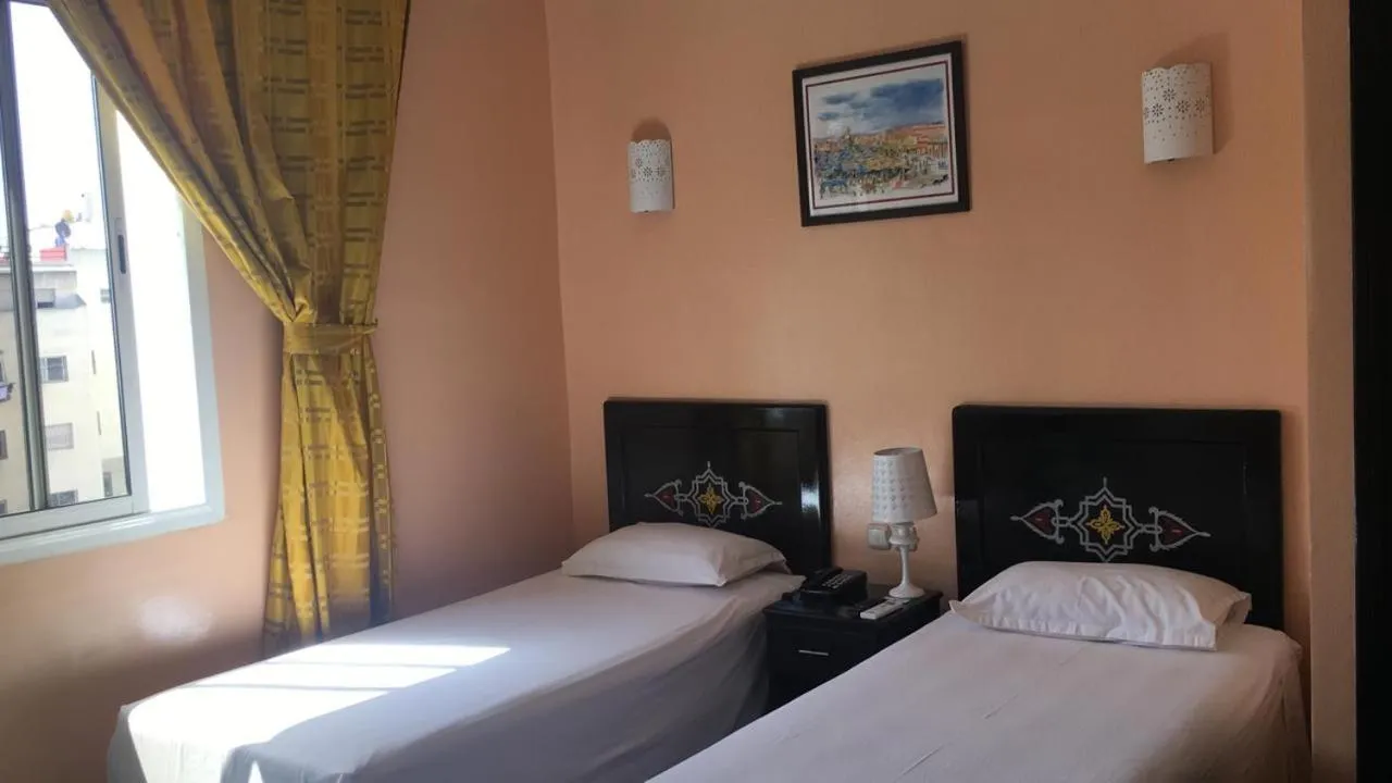 Bed in Hôtel Texuda