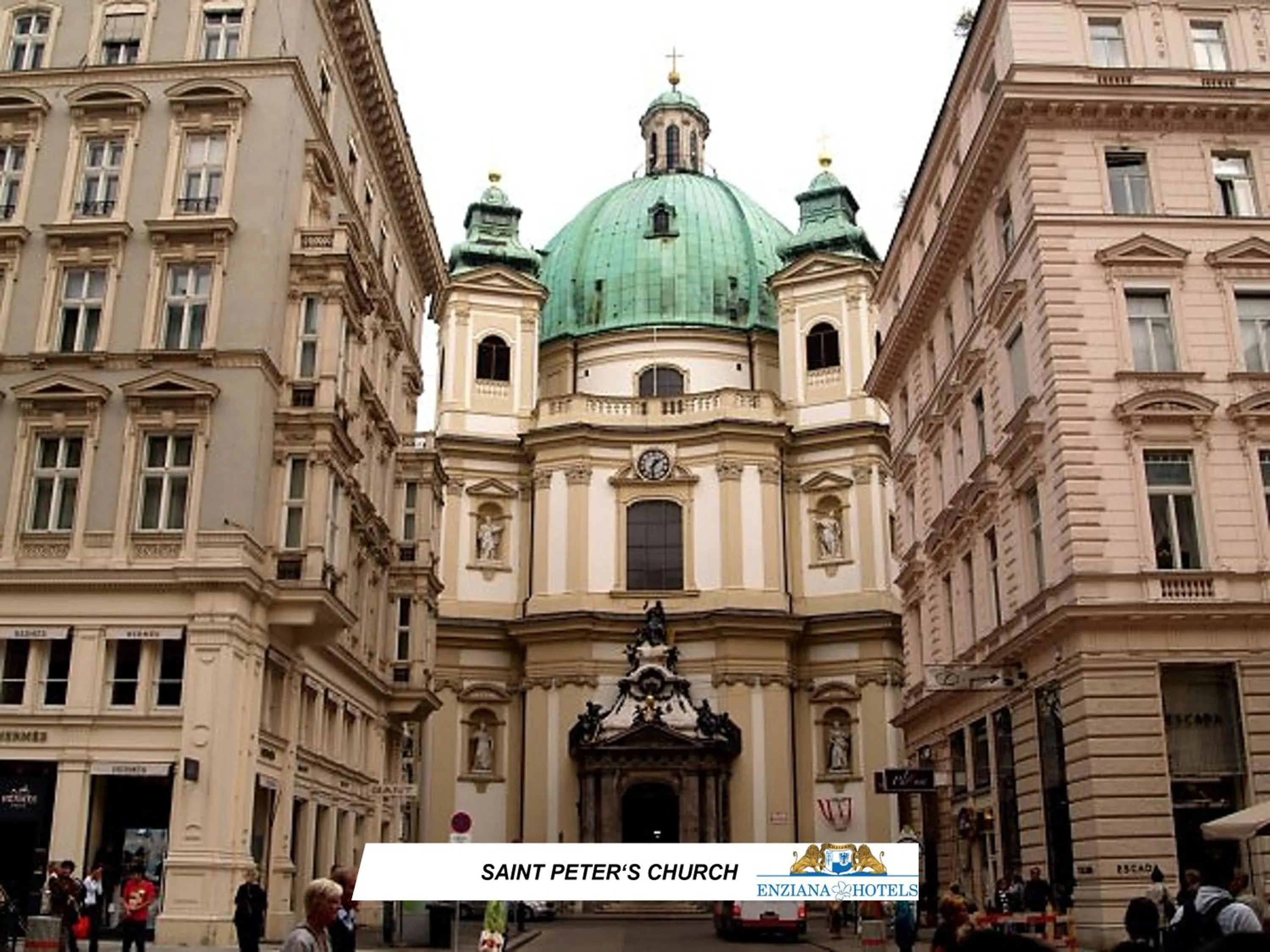 Nearby landmark in Hotel Enziana Wien