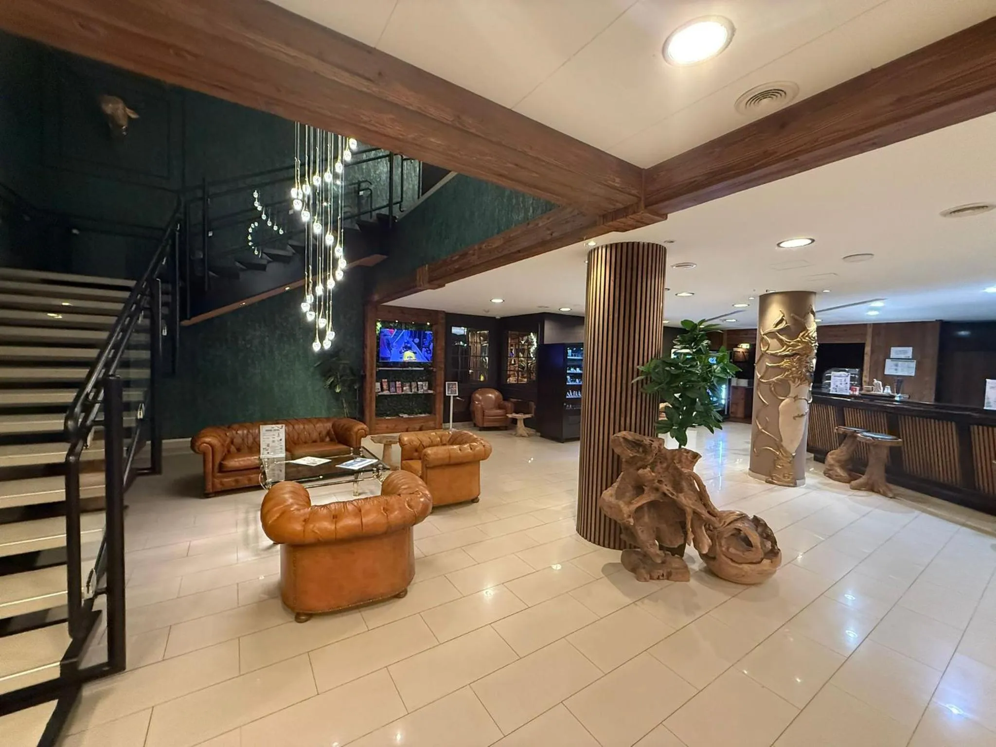 Lobby or reception in Hotel Enziana Wien