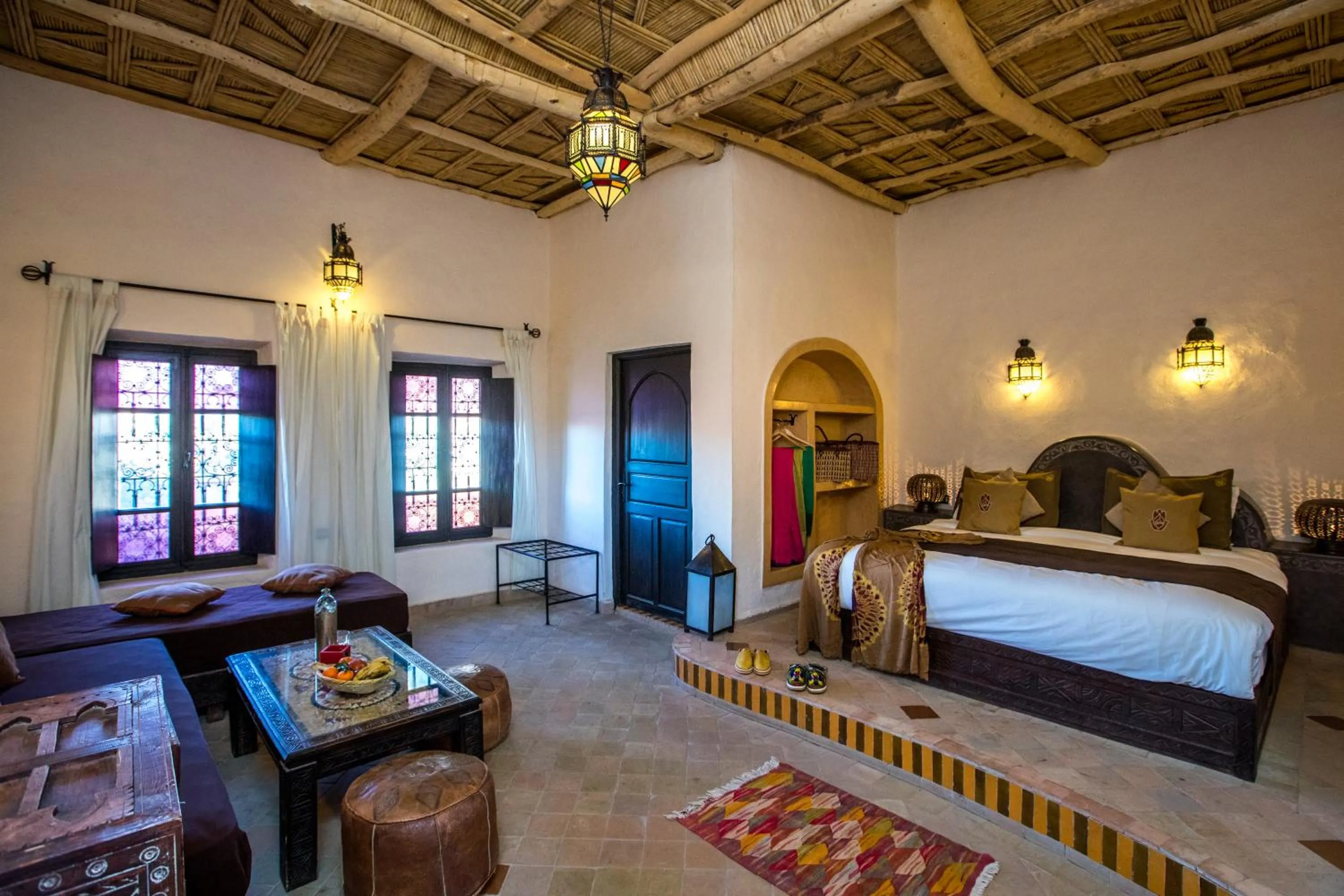 Photo of the whole room, Bed in Riad Madu
