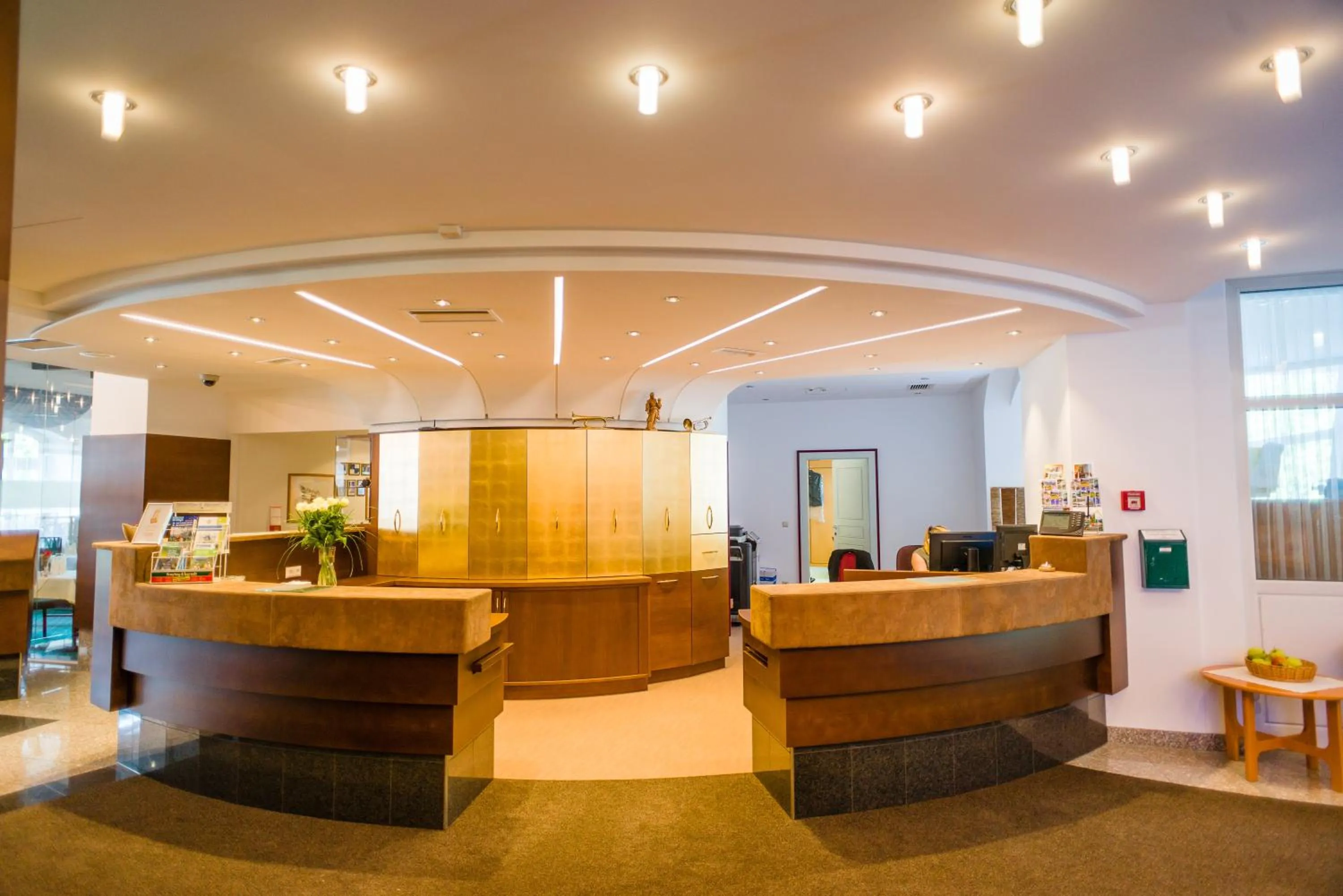 Lobby or reception in Hotel Schneeberghof