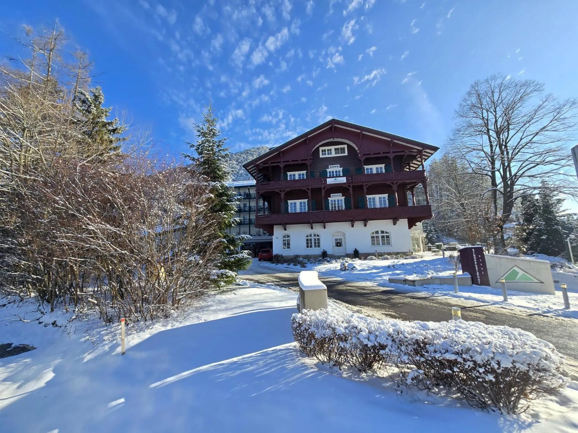 Property building in Hotel Schneeberghof