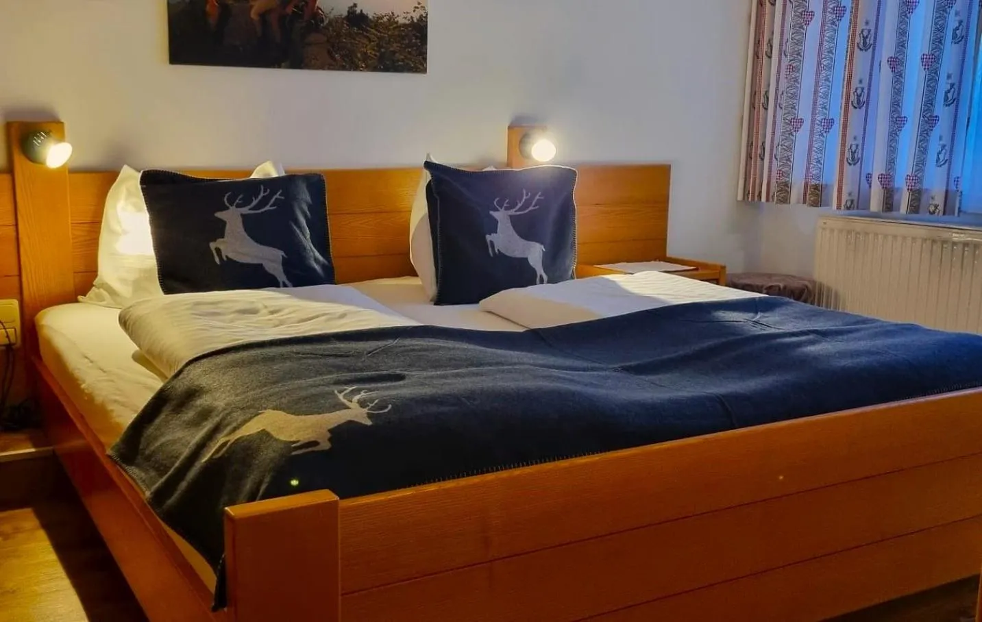 Bed in Hotel Baumgartnerhof