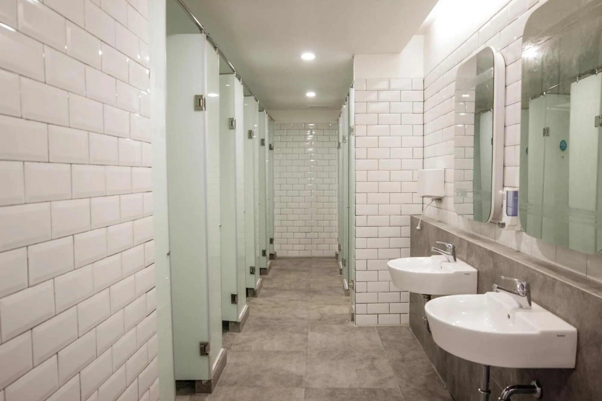 Bathroom in Bobopod Mega Mall, Bekasi