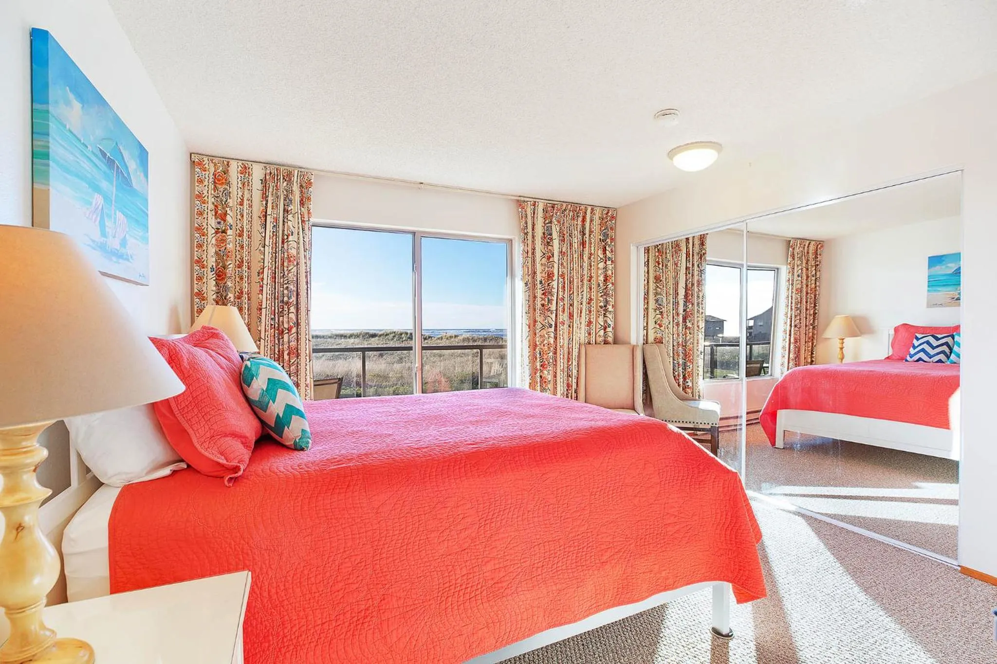 Bed in Hi-Tide Resort