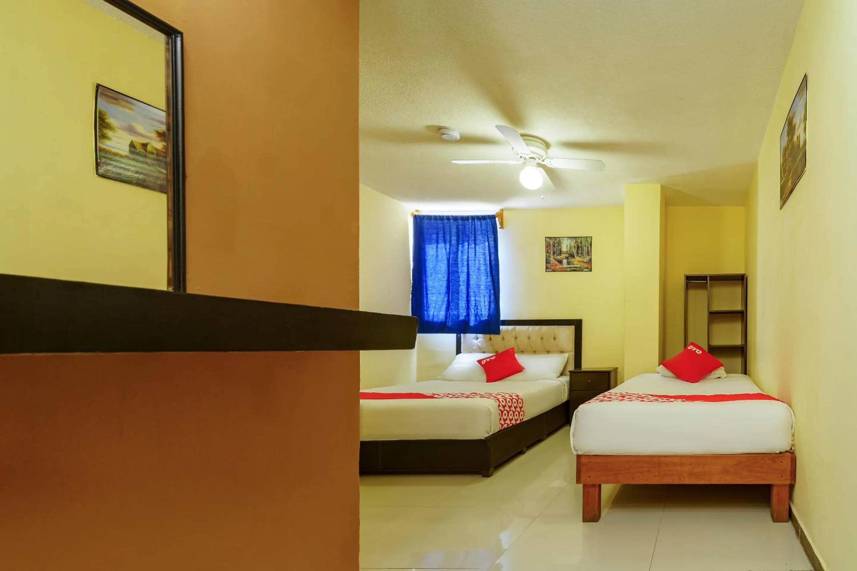 Bedroom, Bed in OYO Hotel Bugambilia, San Luis Potosí