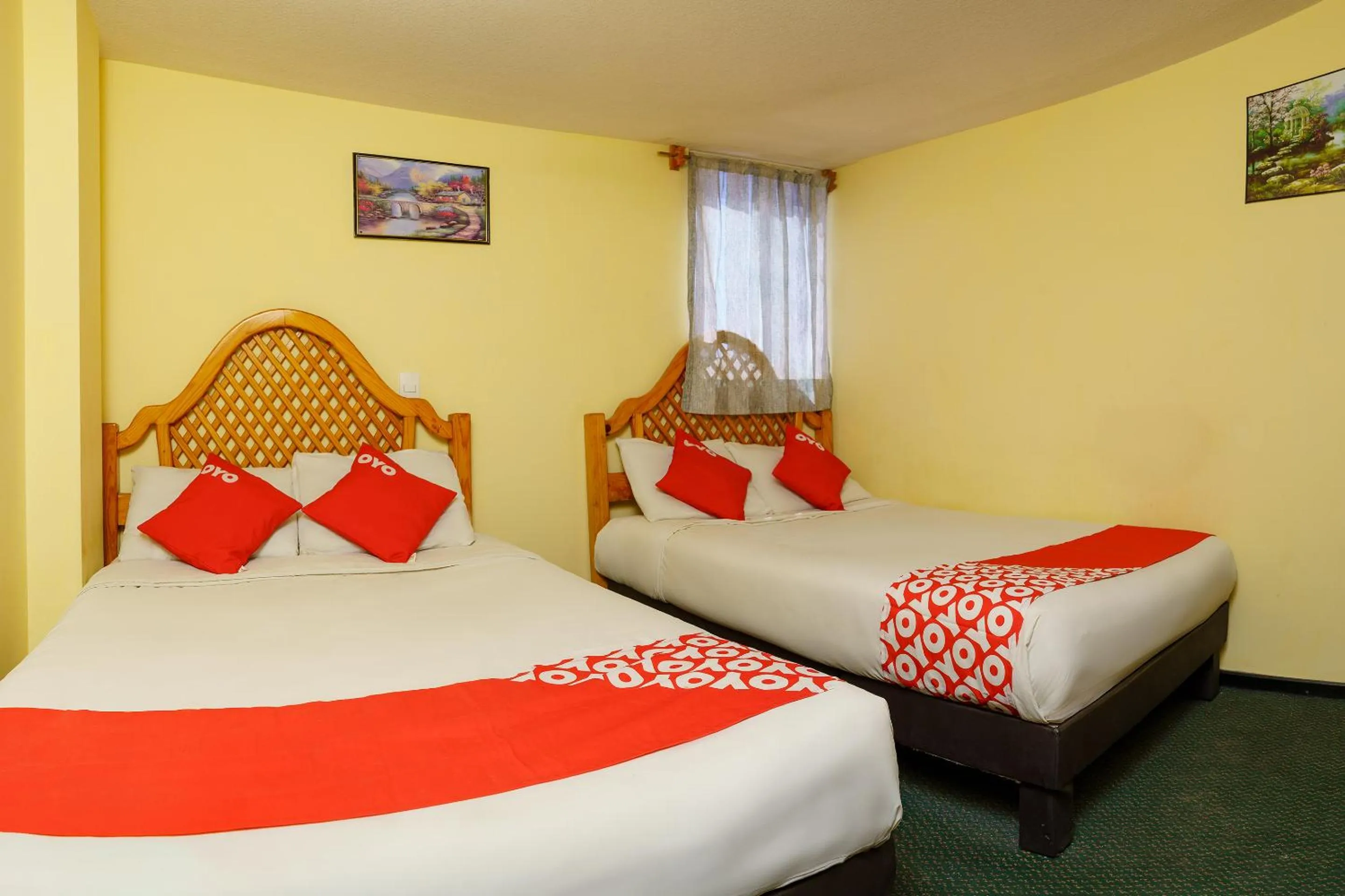 Bedroom, Bed in OYO Hotel Bugambilia, San Luis Potosí