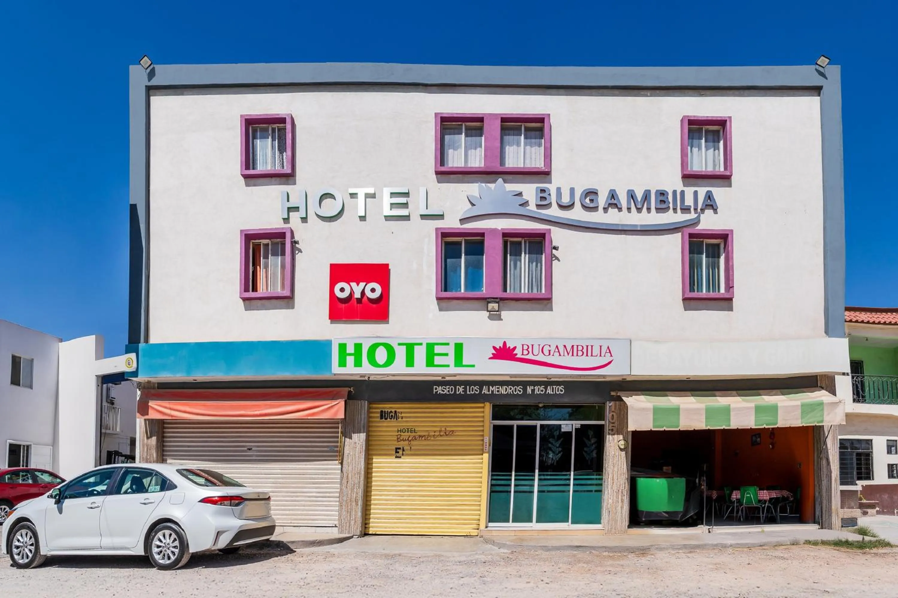Property building in OYO Hotel Bugambilia, San Luis Potosí