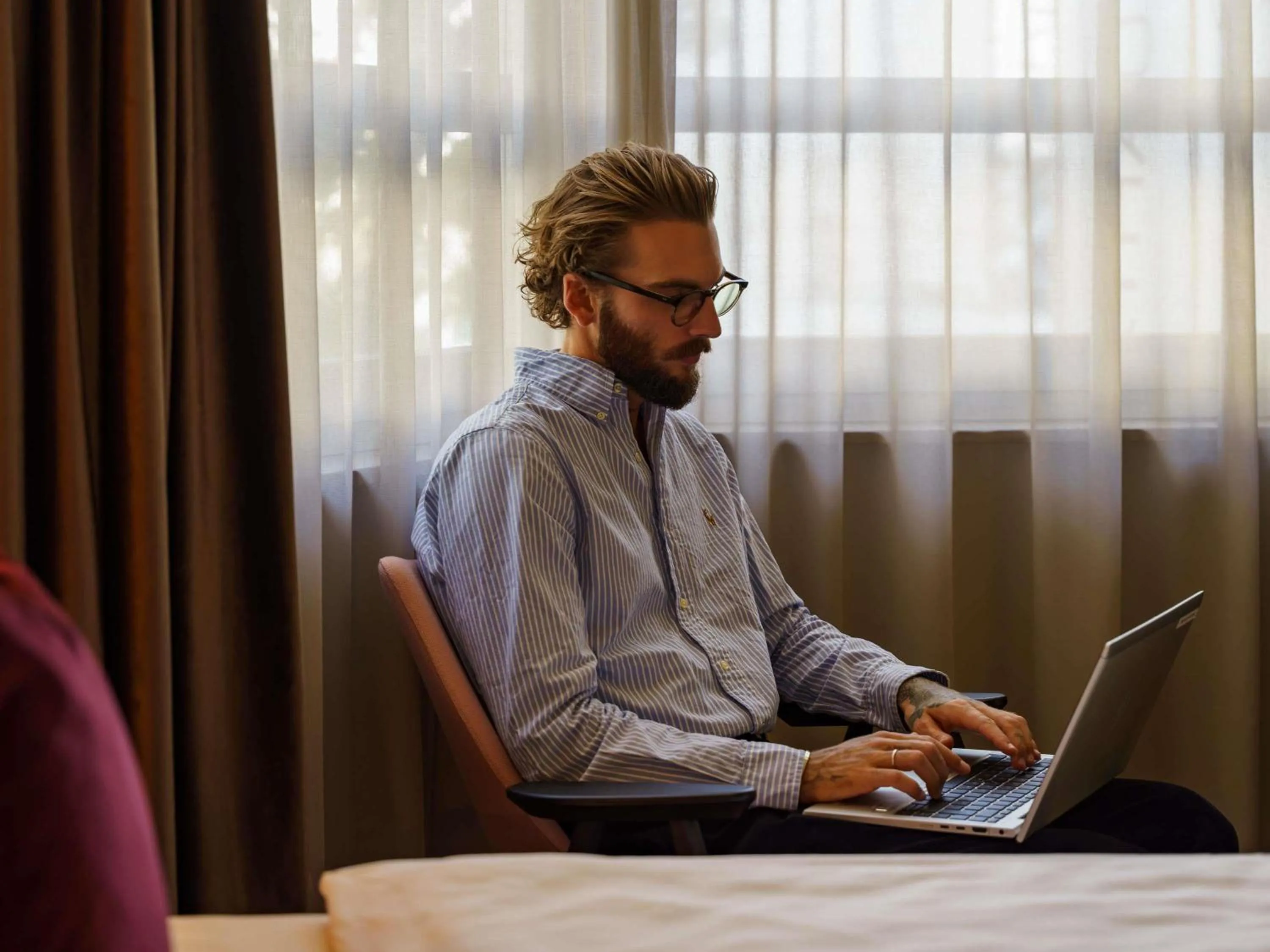 Bedroom in Hotel Am Konzerthaus - MGallery Collection