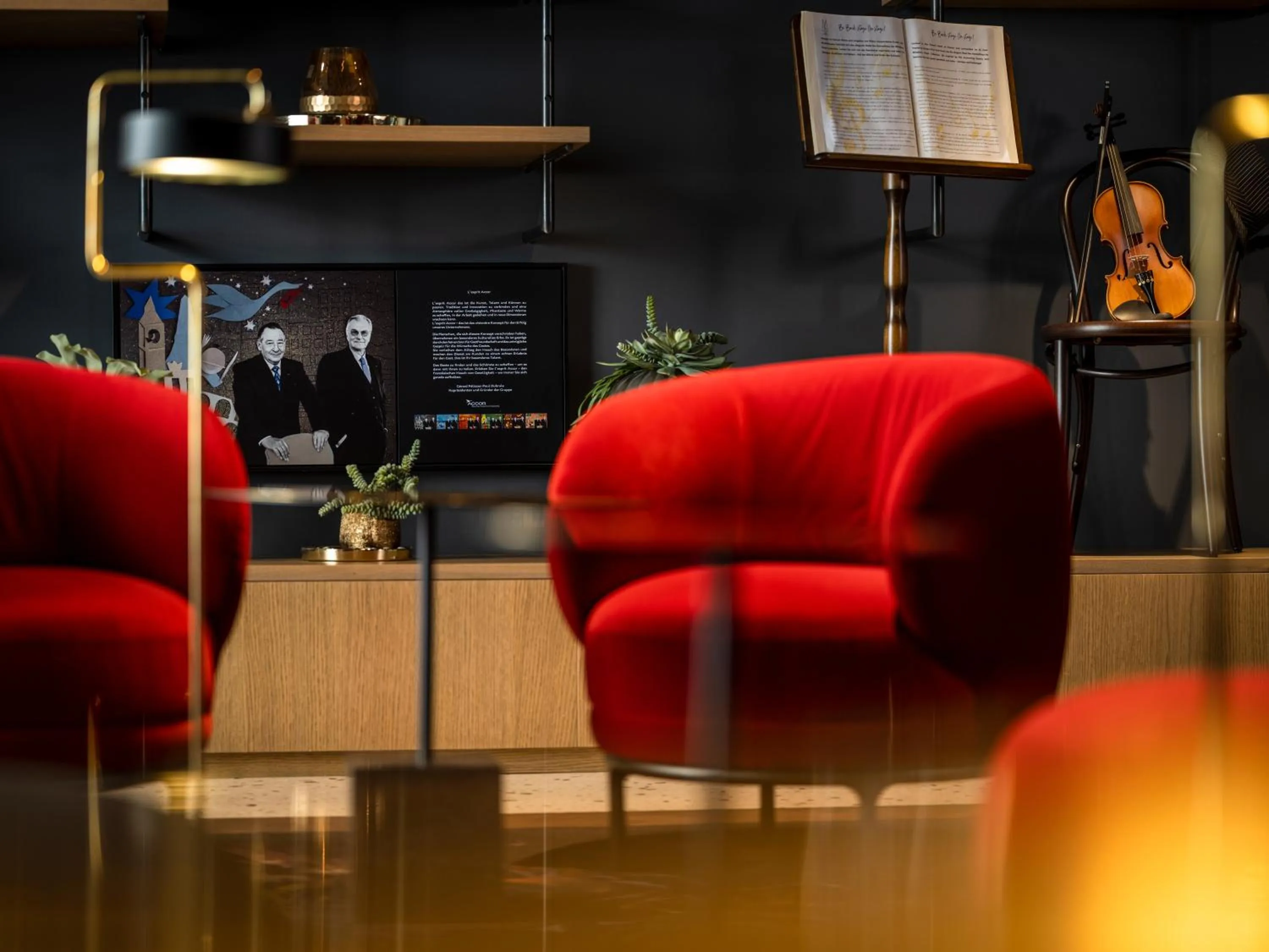 Living room in Hotel Am Konzerthaus - MGallery Collection