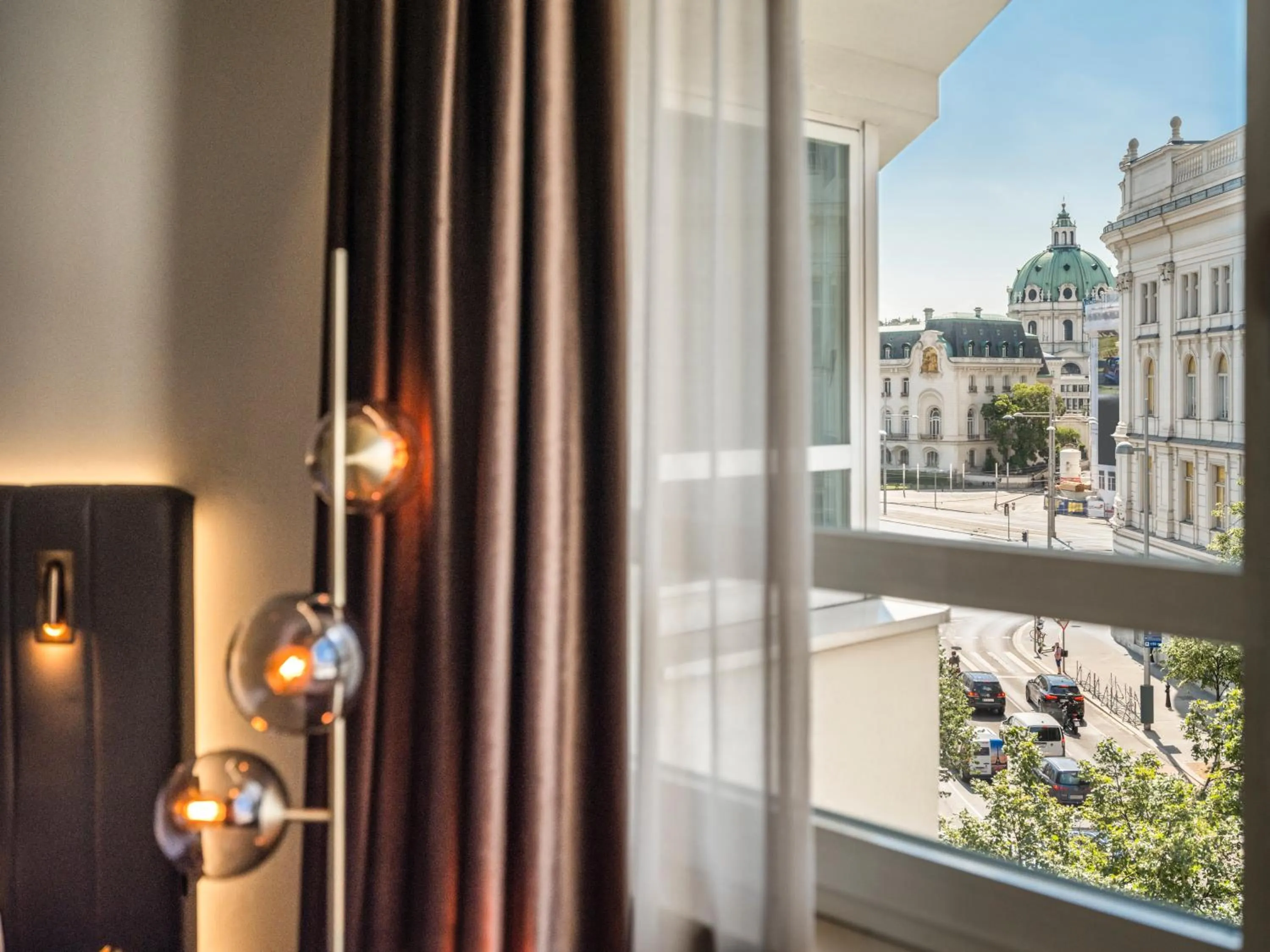 City view in Hotel Am Konzerthaus - MGallery Collection
