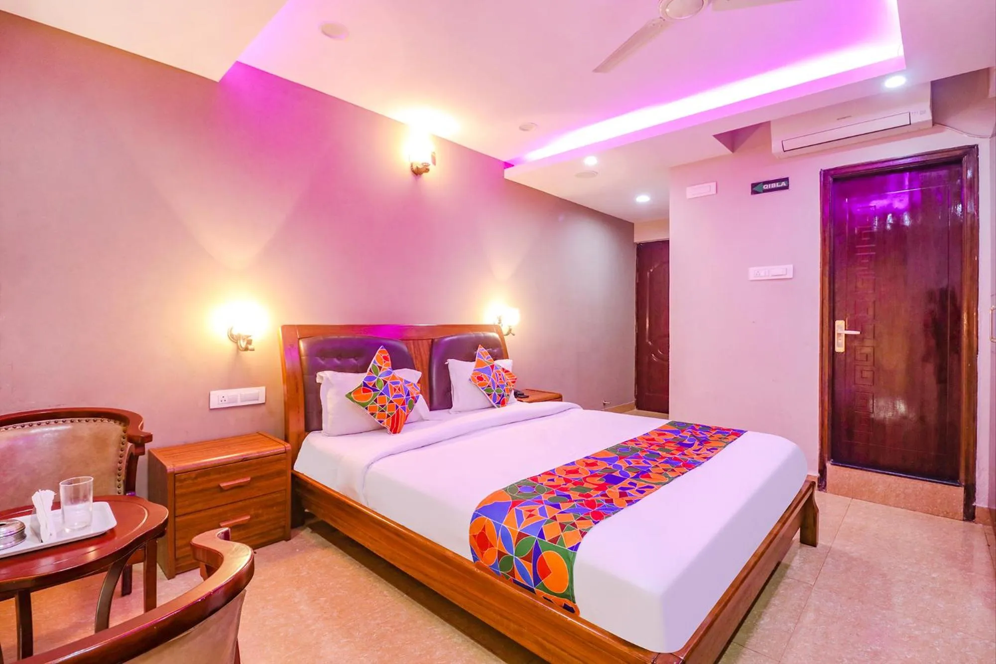 Bed in FabHotel Turning Point - Nr Ulsoor Lake