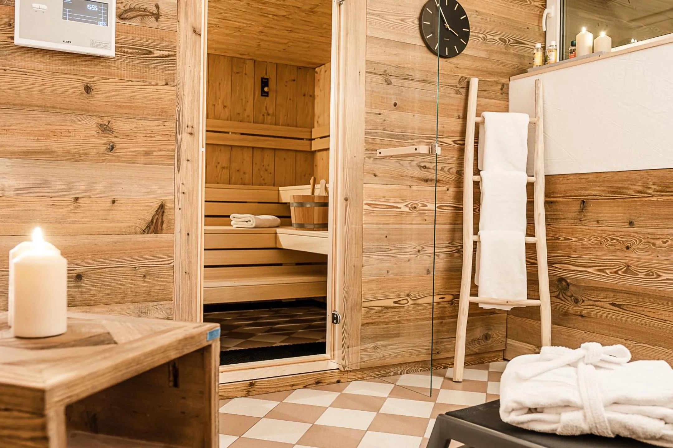 Sauna in Hotel Martini Kaprun inkluding breakfast & free parking