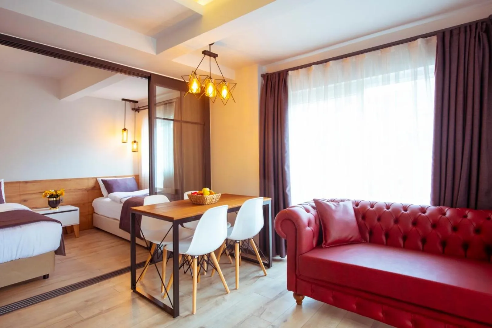 Seating area in S3 King Residence