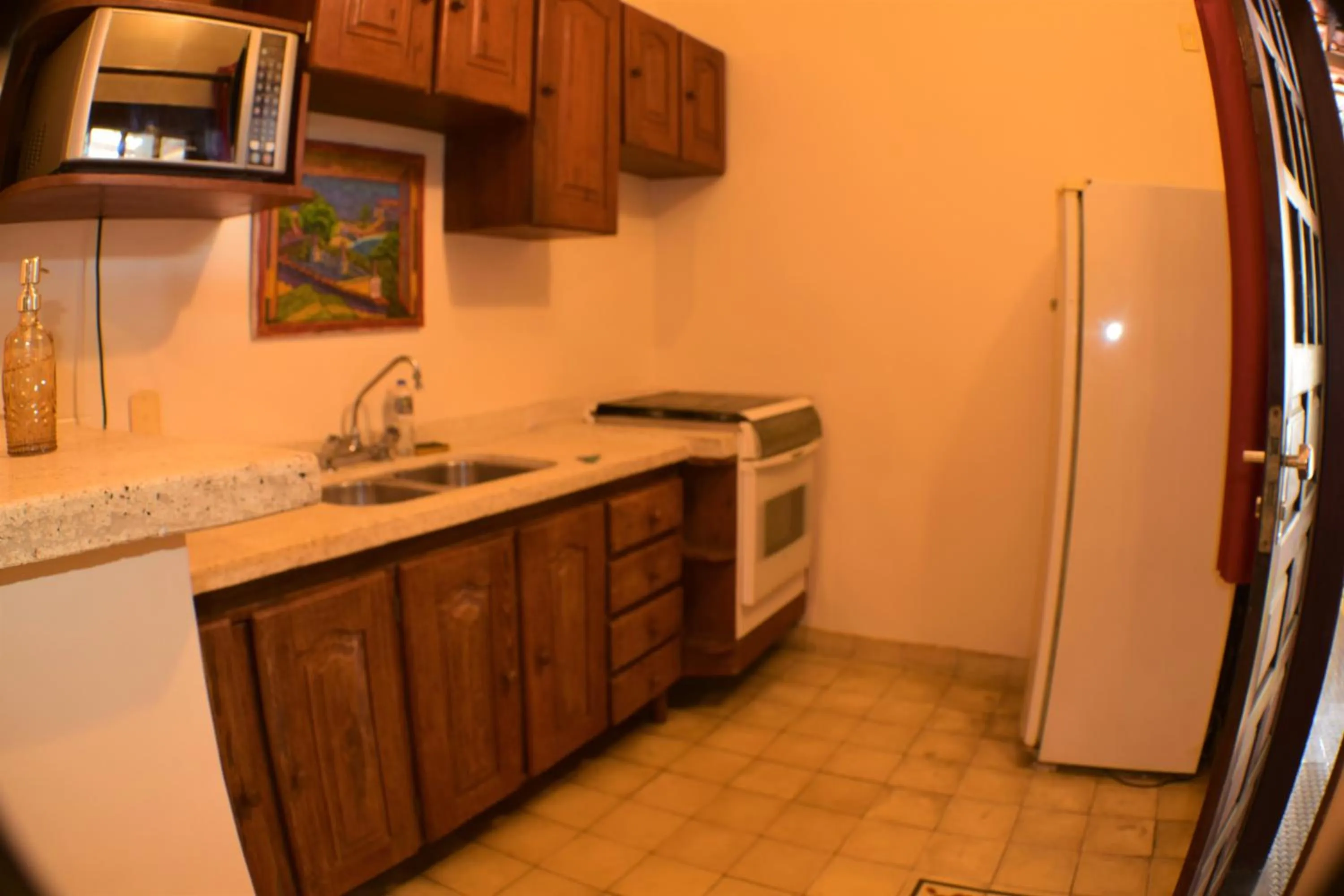 Kitchen or kitchenette in Beach Front Village
