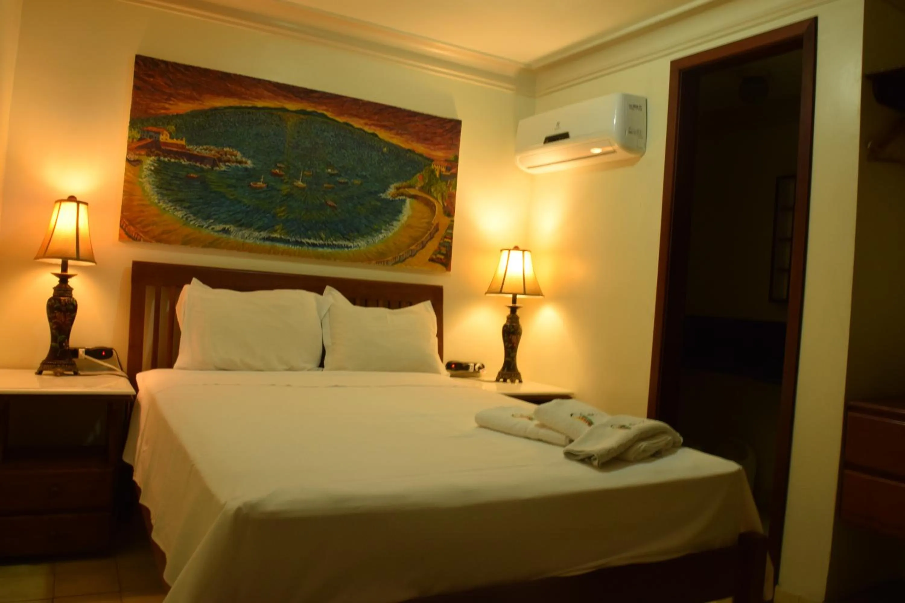 Bed in Beach Front Village