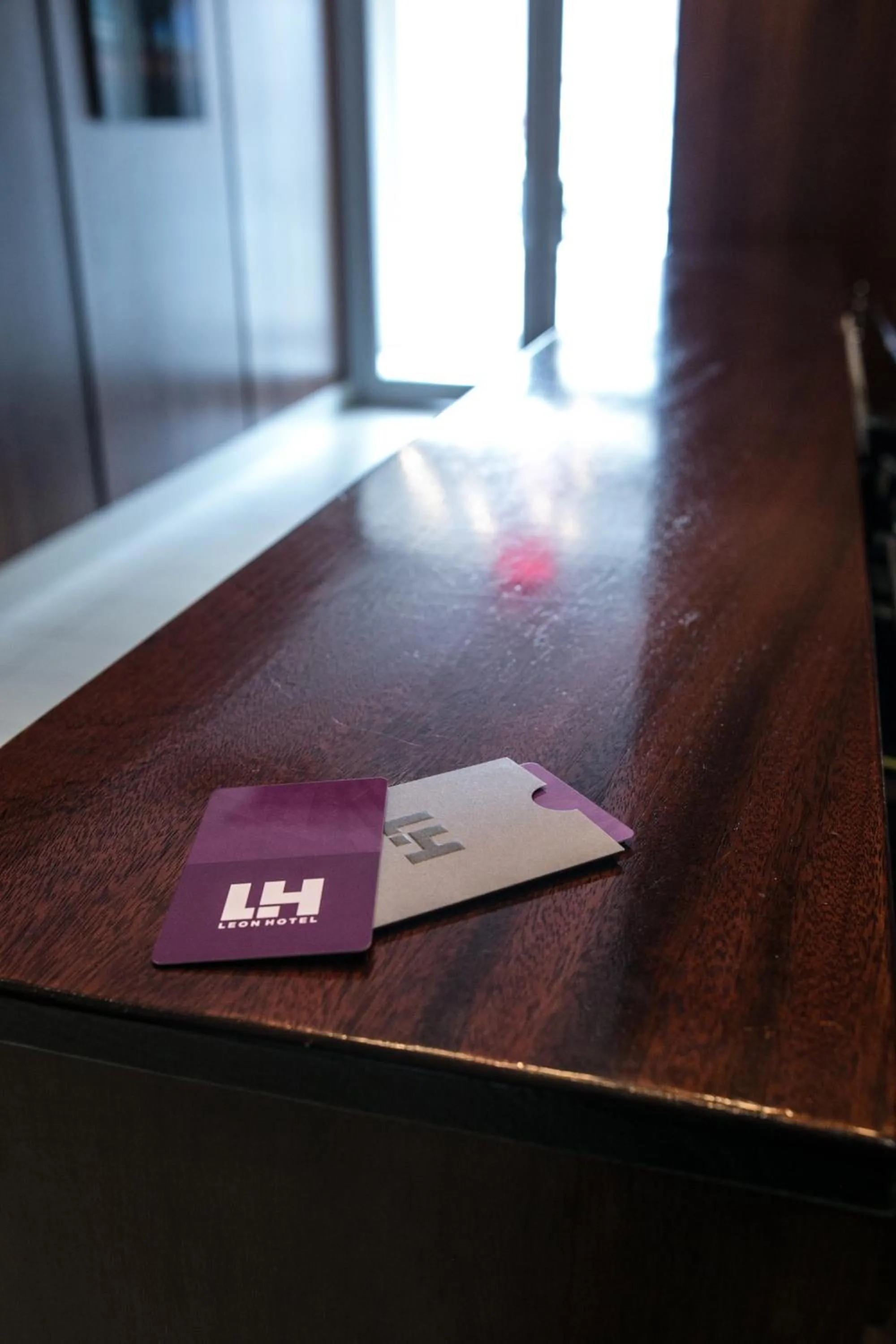 Lobby or reception in Leon Hotel LES