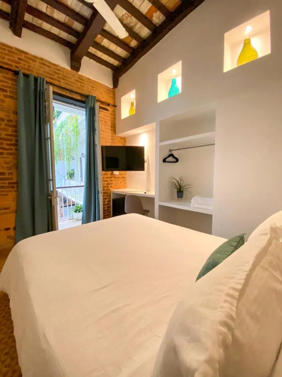 Bedroom, Bed in Mosquito Boutique Hotel Zona Colonial