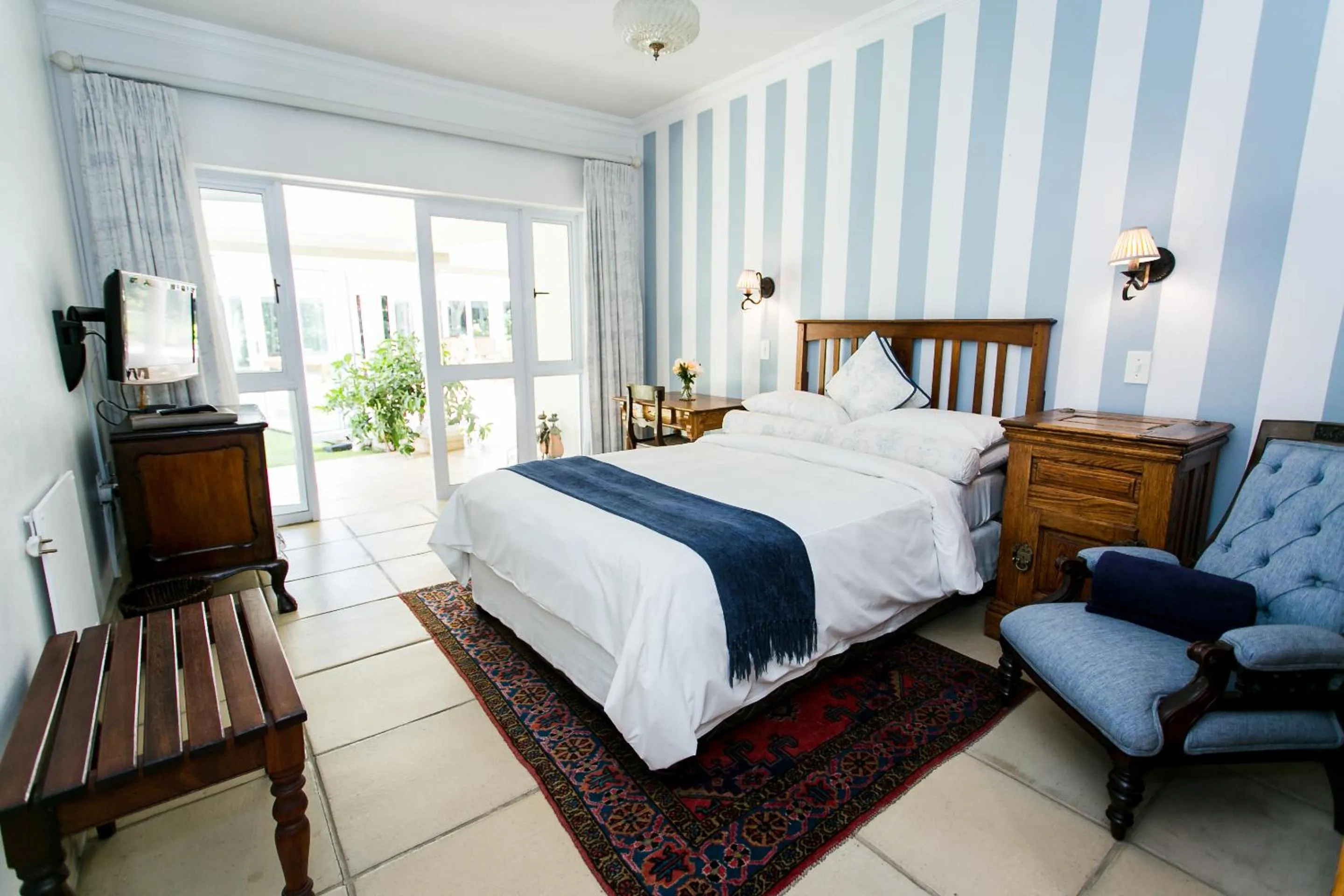 Bed in Burkleigh House