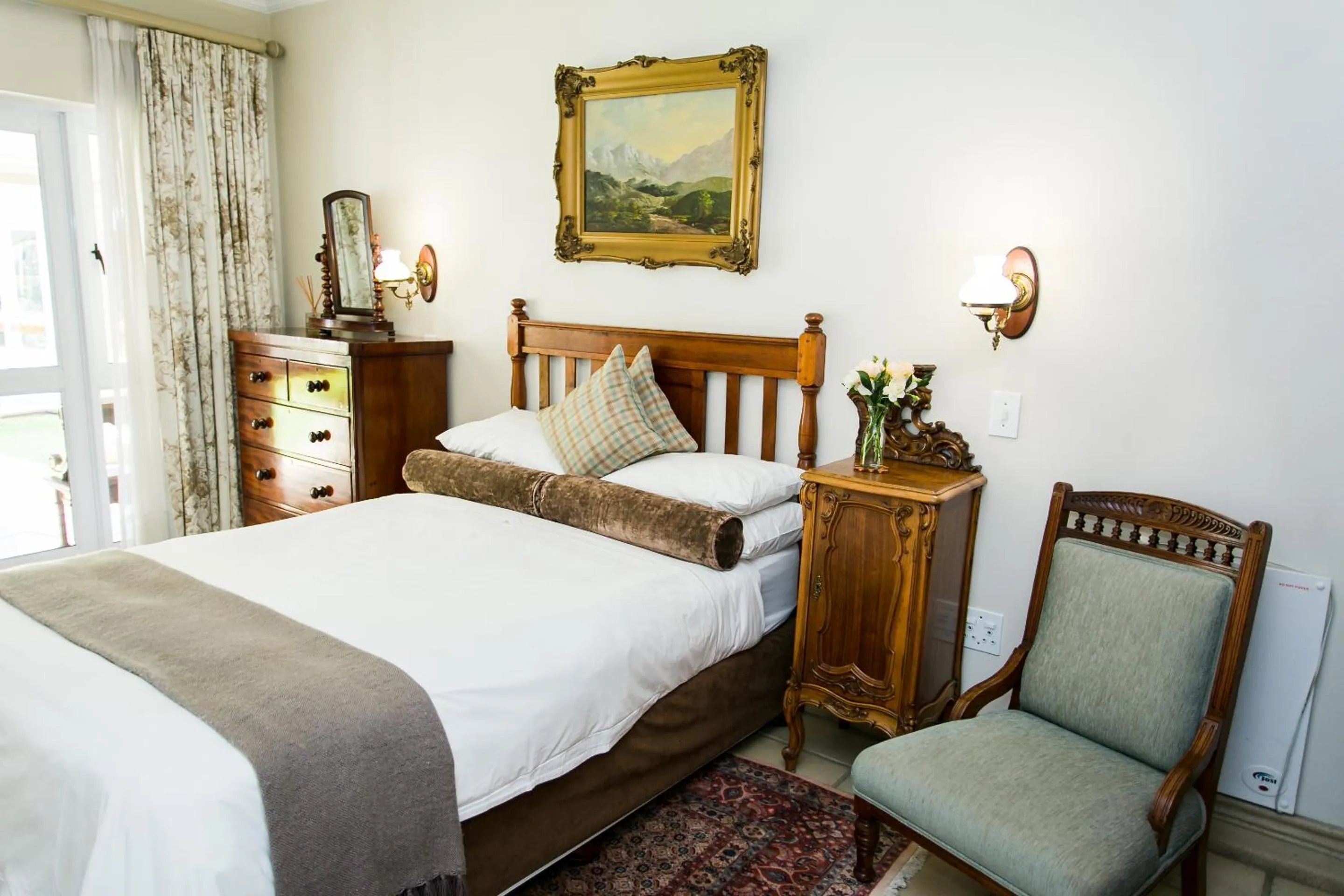 Bed in Burkleigh House