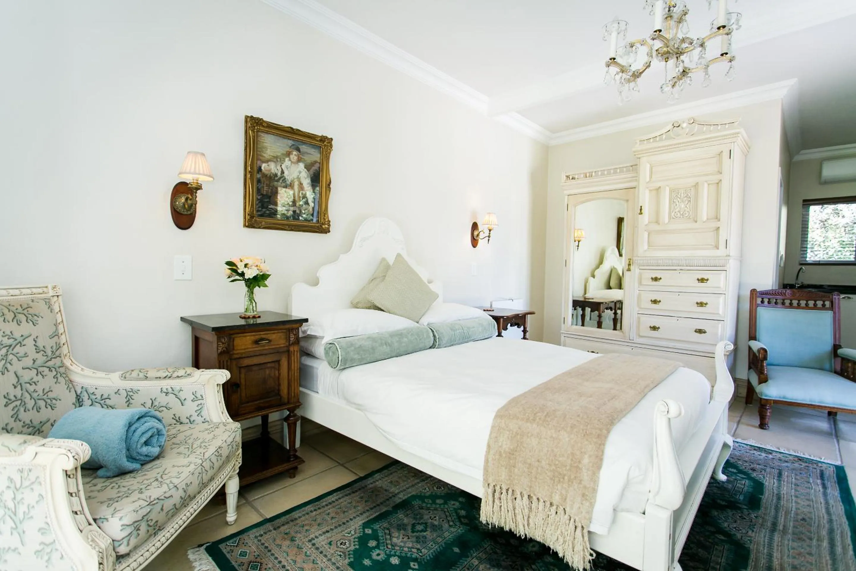 Bed in Burkleigh House