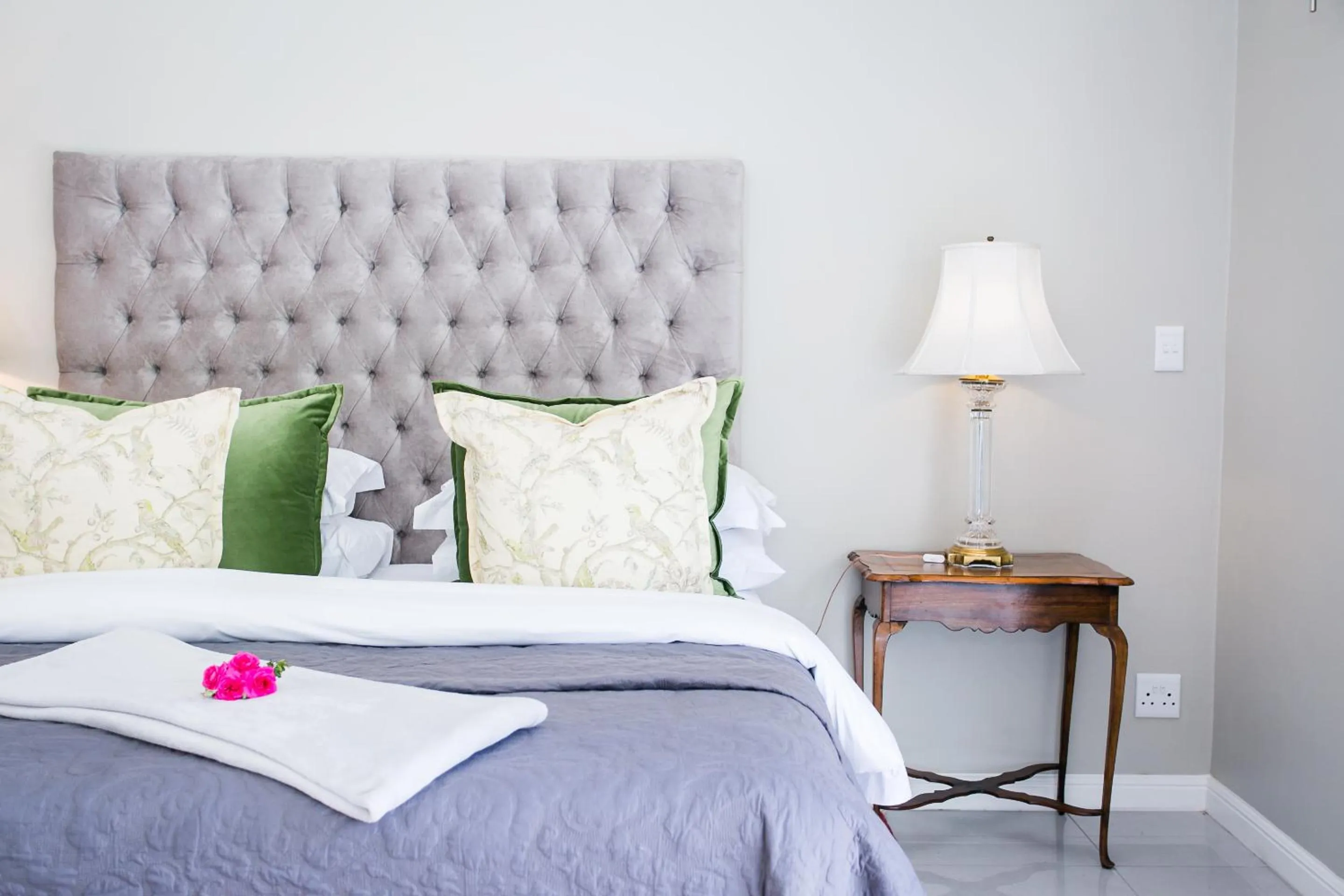 Bed in Burkleigh House