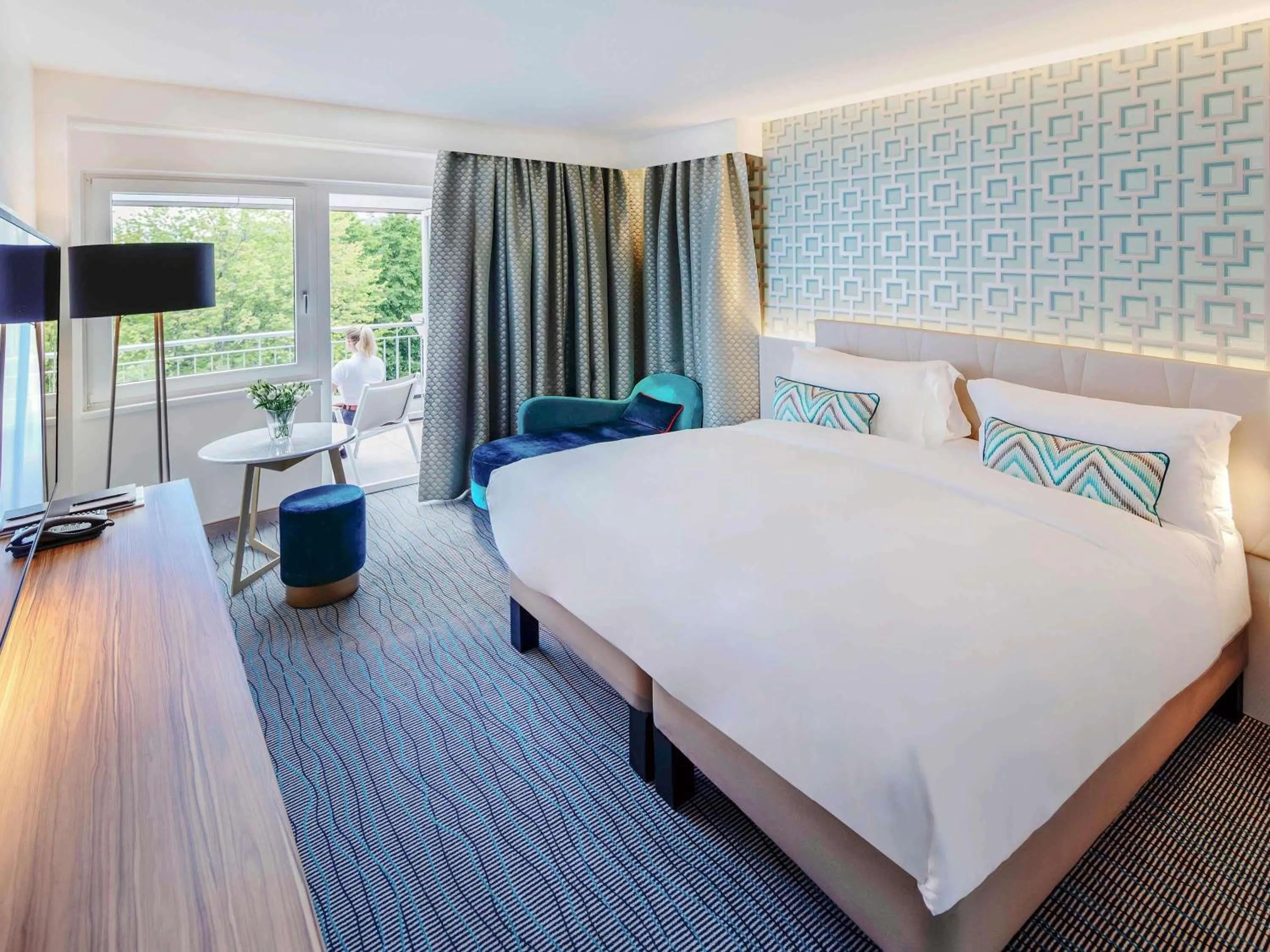 Property building, Bed in Grand Hotel Bregenz - MGallery Collection