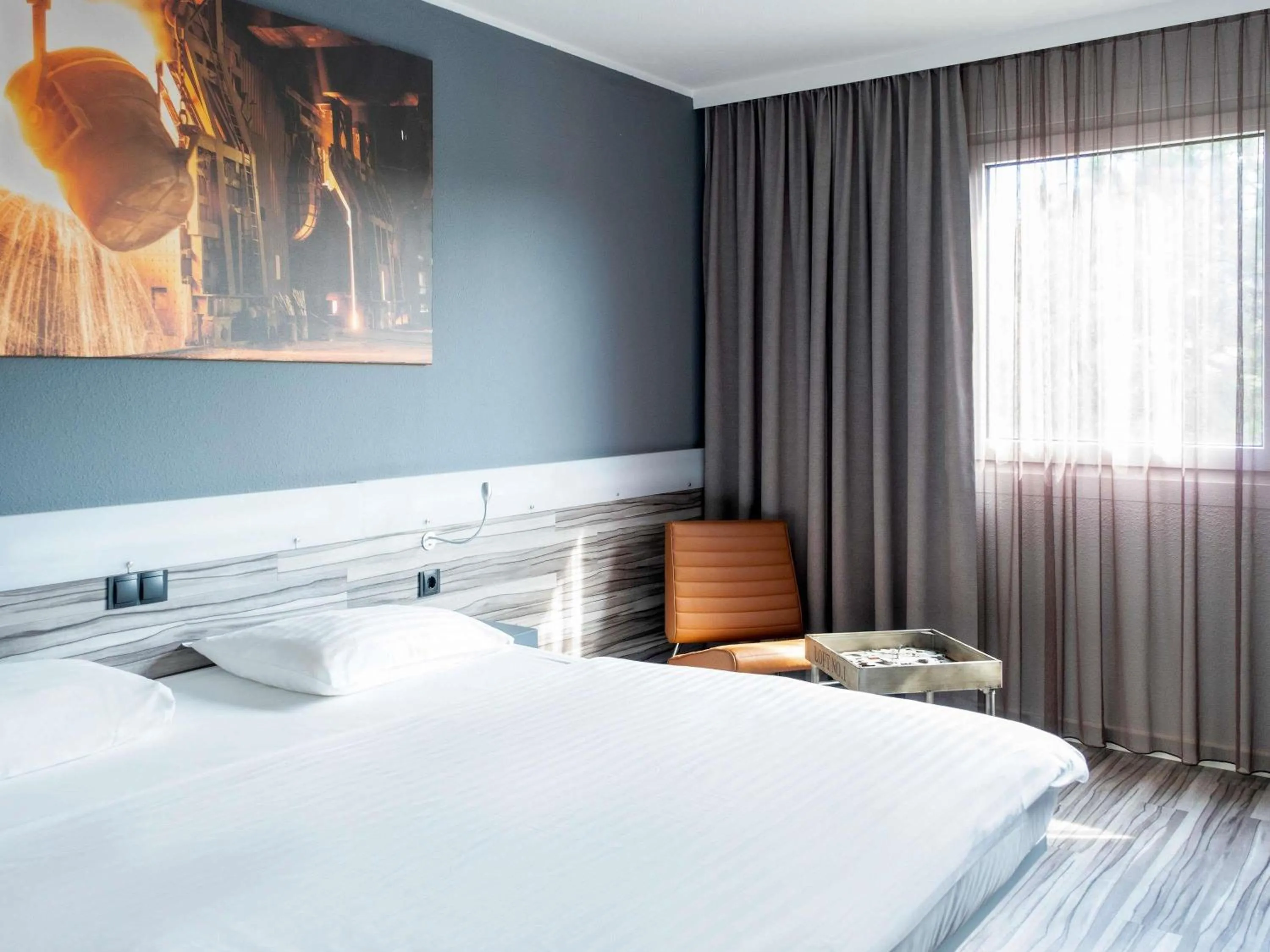 Bedroom, Bed in Ibis Styles Linz